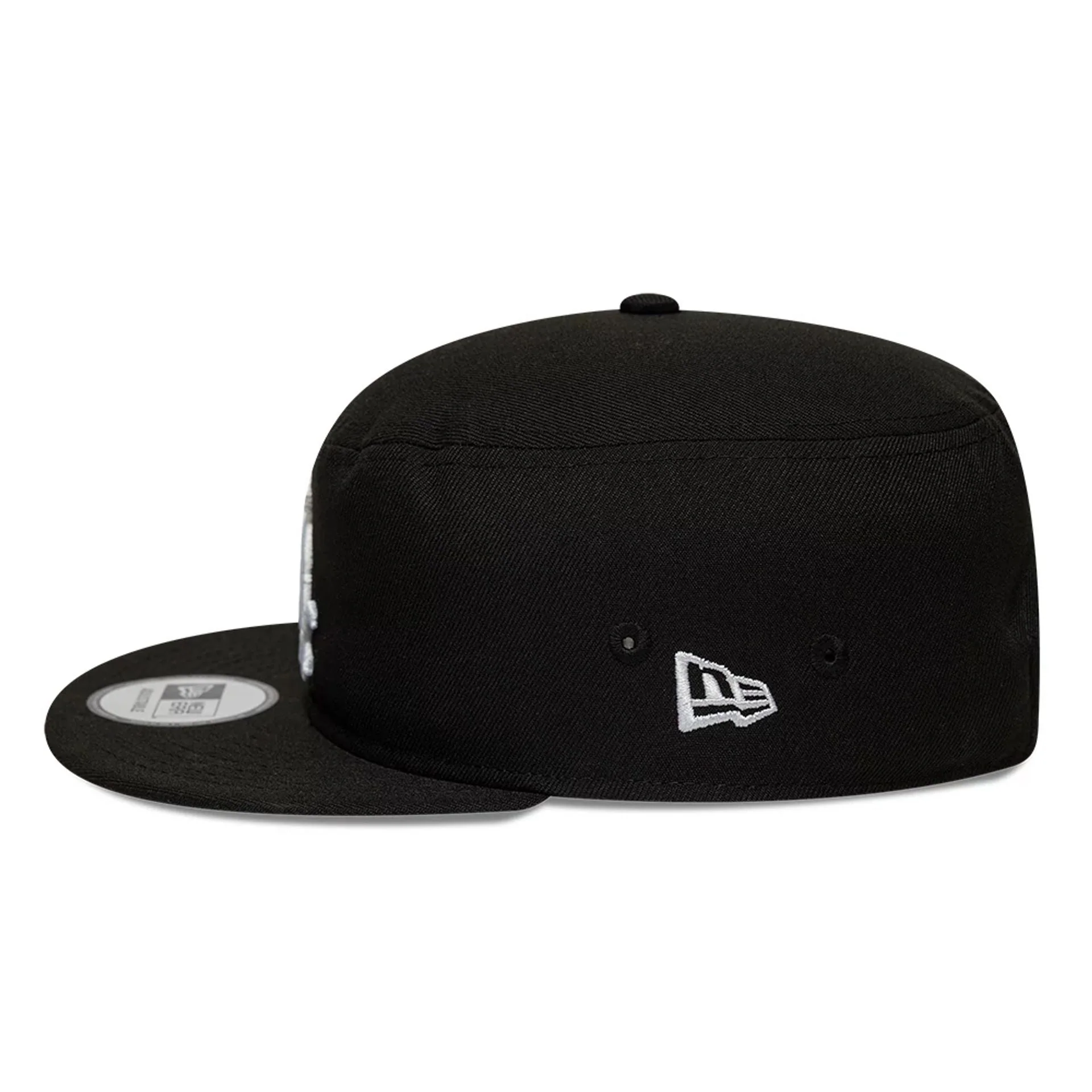Chicago White Sox MLB Poly Black Pillbox Adjustable Cap - Image 4