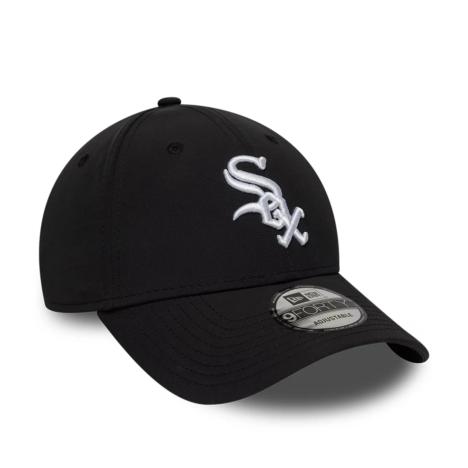 Chicago White Sox MLB Recycled Black 9FORTY Adjustable Cap - Image 3