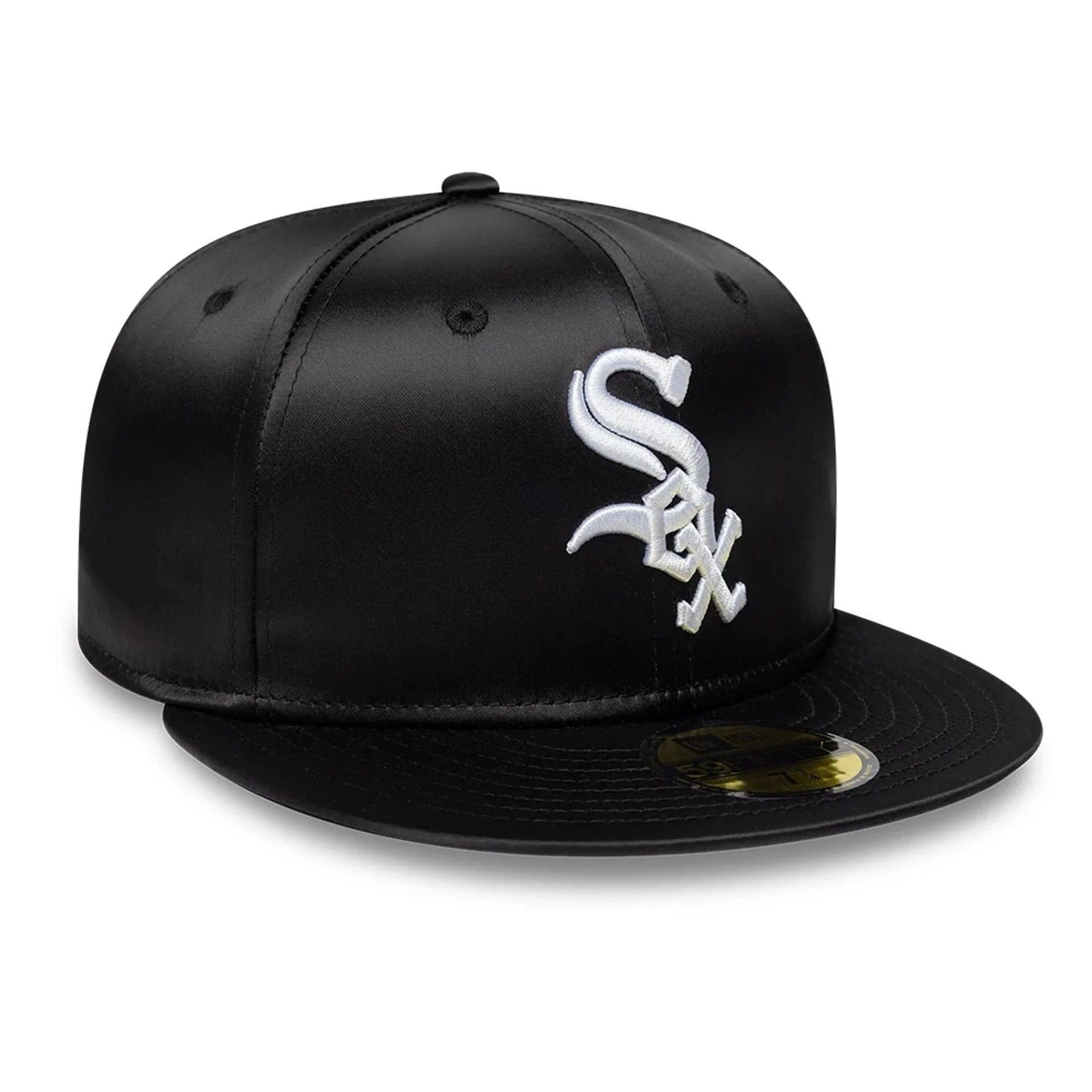 Chicago White Sox MLB Satin Black 59FIFTY Fitted Cap - Image 3