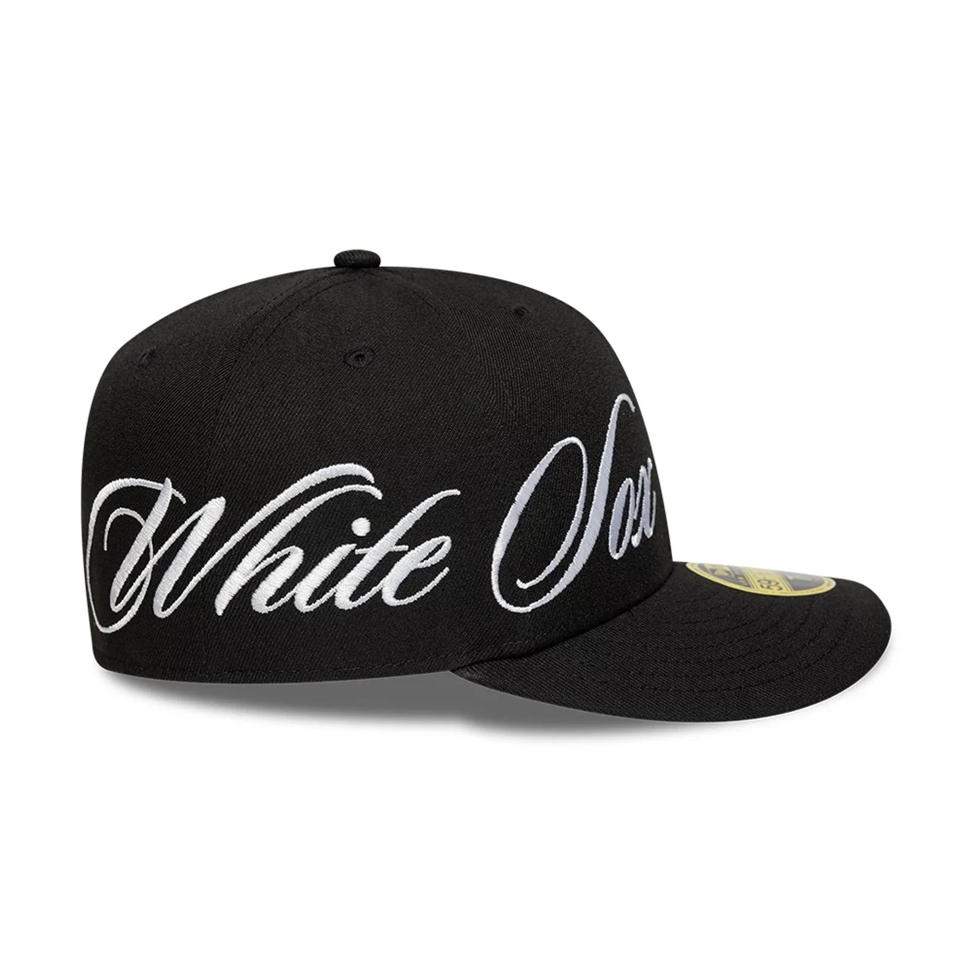 Chicago White Sox MLB Side Script Black Low Profile 59FIFTY Fitted Cap - Image 5