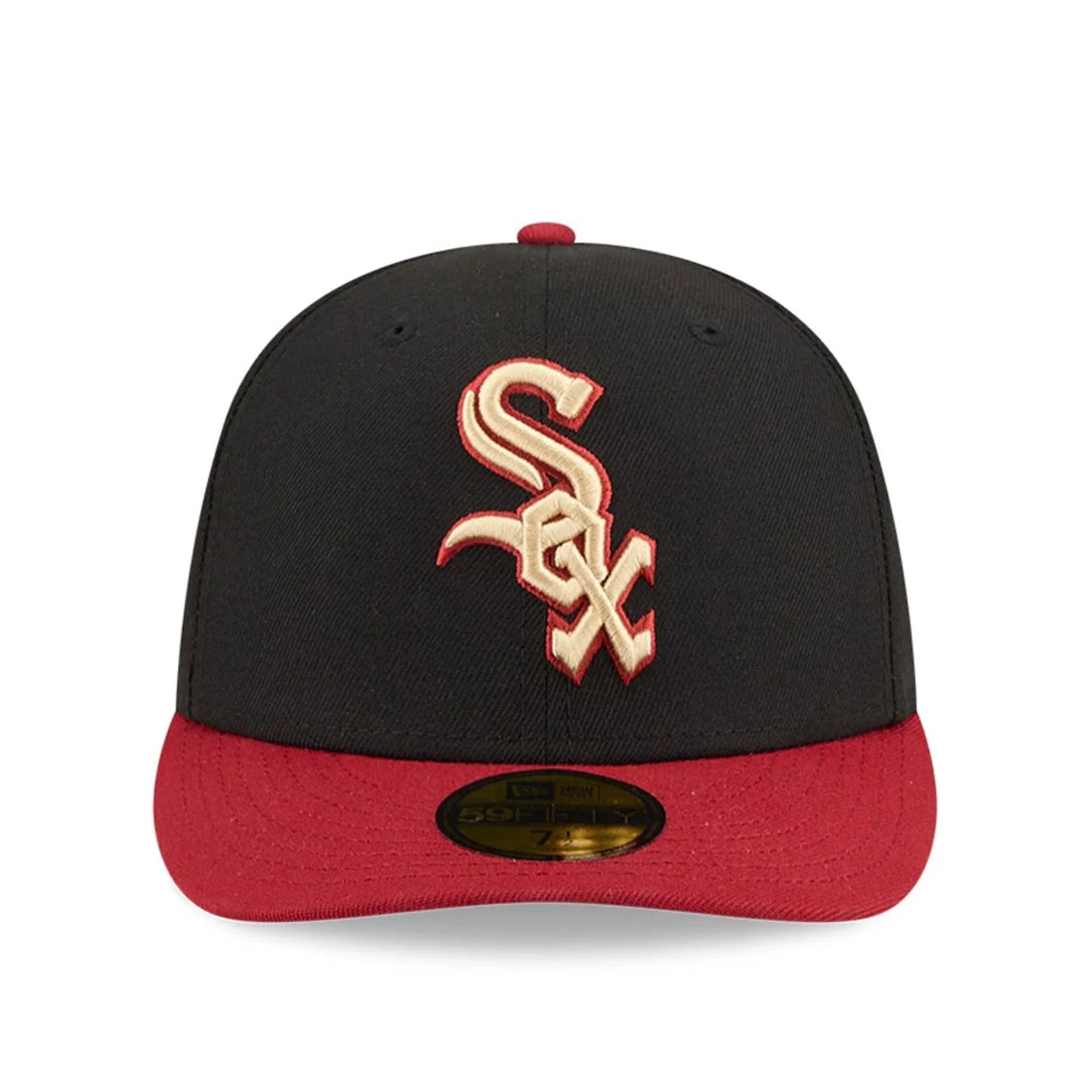 Chicago White Sox MLB Team Cards Black 59FIFTY Fitted Cap - Image 3