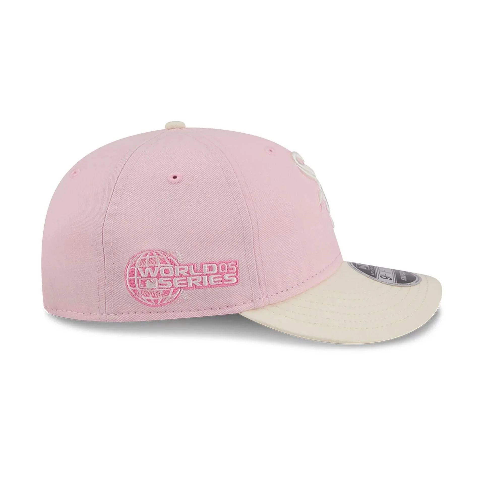 Chicago White Sox MLB Washed Tie Dye Pastel Pink 9FIFTY Snapback Adjustable Cap - Image 4