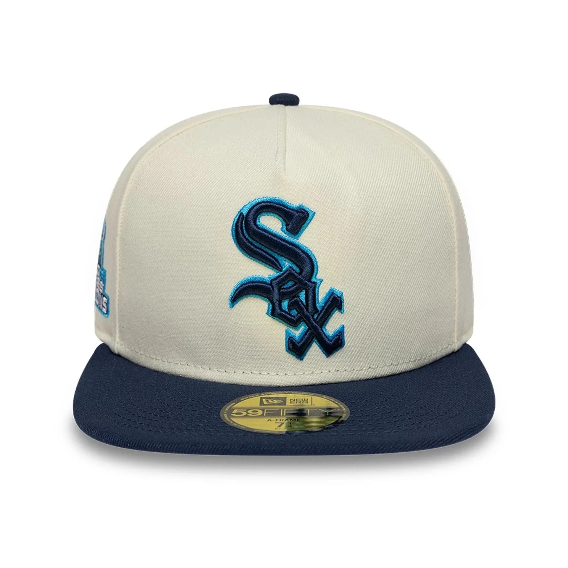 Chicago White Sox MLB White 59FIFTY A-Frame Fitted Cap - Image 3