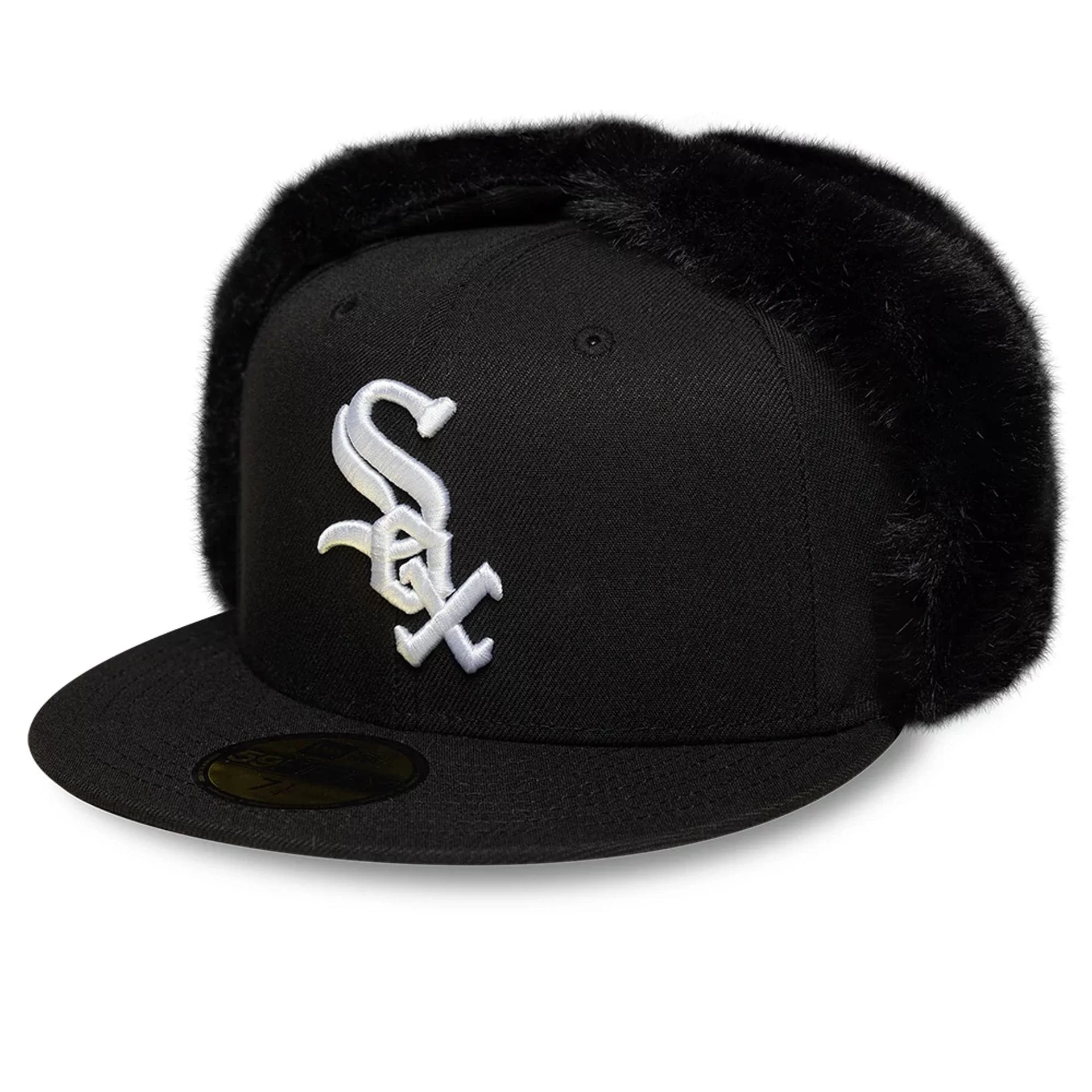 Chicago White Sox MLB World Series Black Dogear 59FIFTY Fitted Cap - Image 4