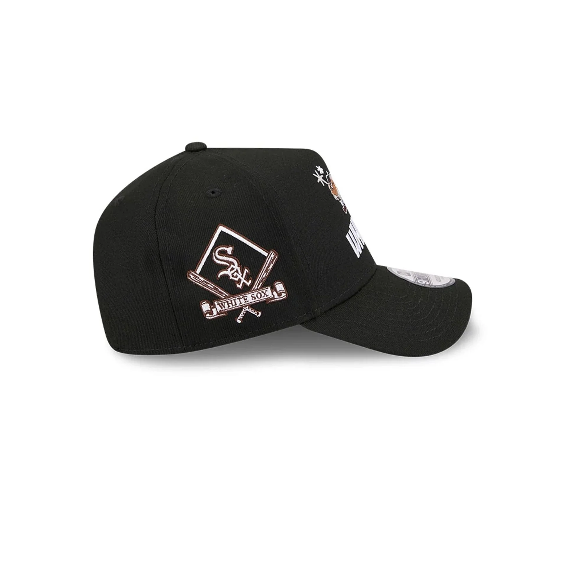 Chicago White Sox MLB X Looney Tunes Black 9FORTY A-Frame Adjustable Cap - Image 6