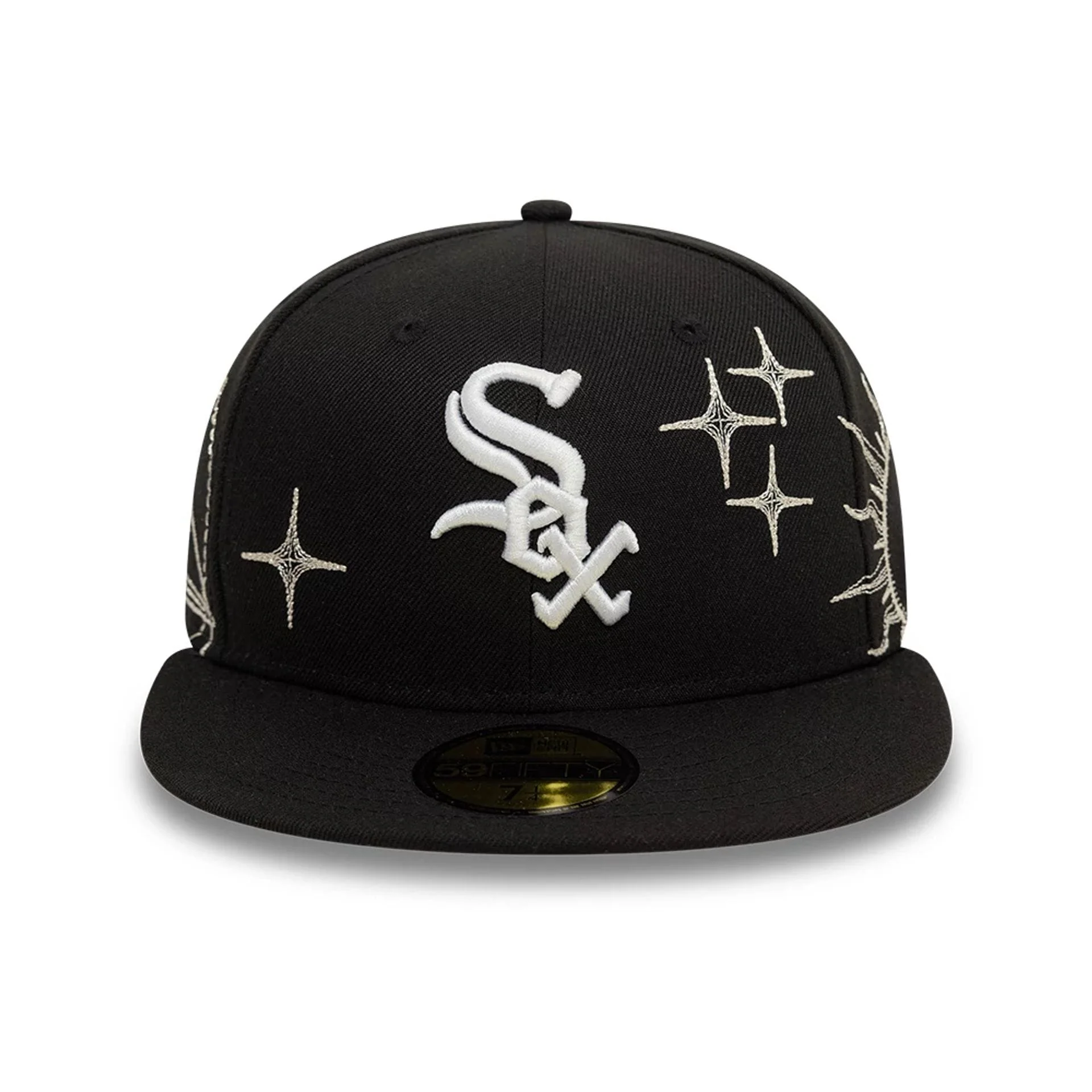 Chicago White Sox MLB Zodiac Black 59FIFTY Fitted Cap - Image 2