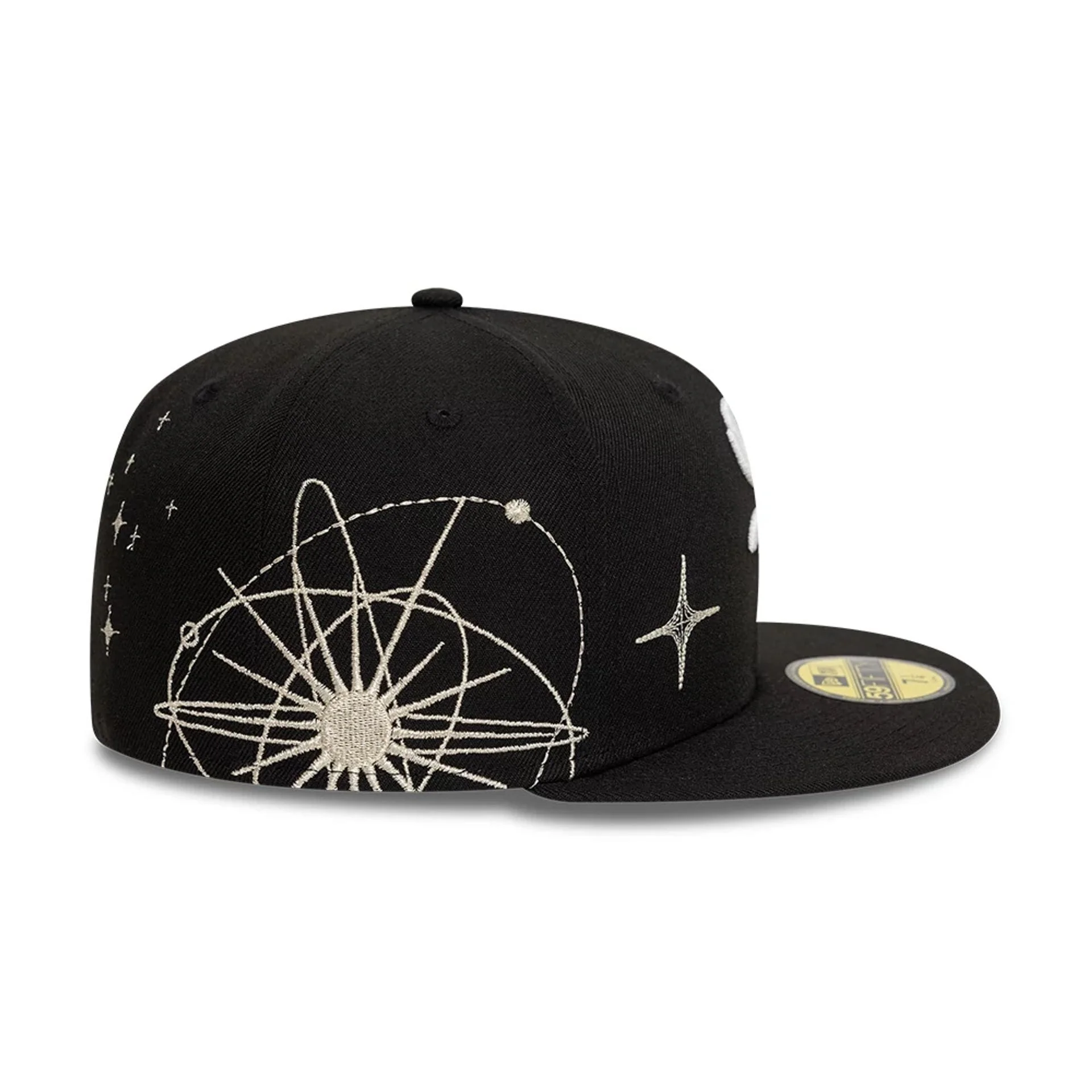 Chicago White Sox MLB Zodiac Black 59FIFTY Fitted Cap - Image 7