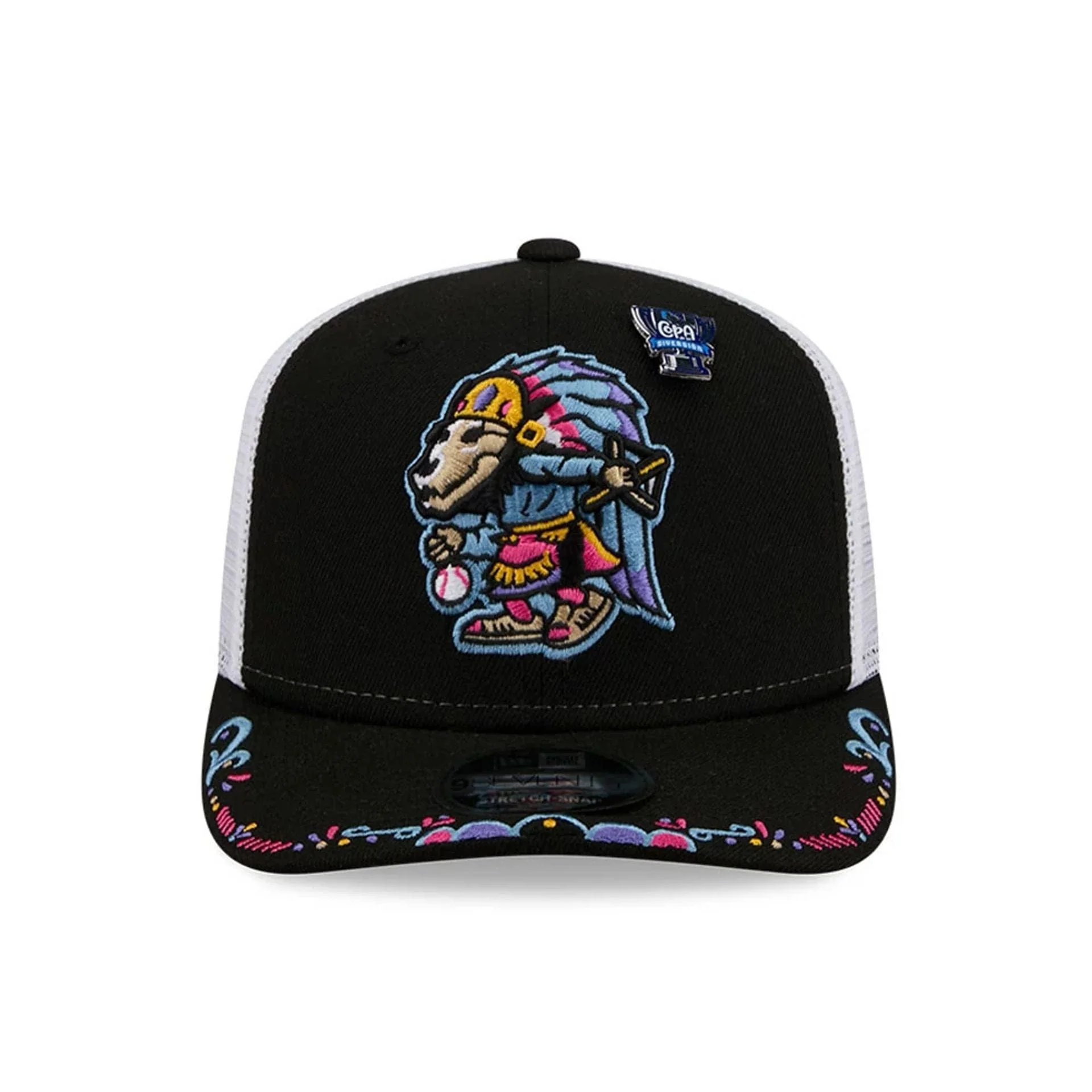 Chihuahuas MiLB La Copa 2026 Black 9SEVENTY Stretch Snap Adjustable Cap - Image 3