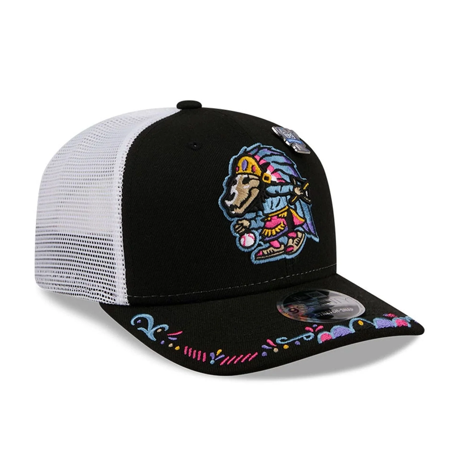 Chihuahuas MiLB La Copa 2026 Black 9SEVENTY Stretch Snap Adjustable Cap - Image 4