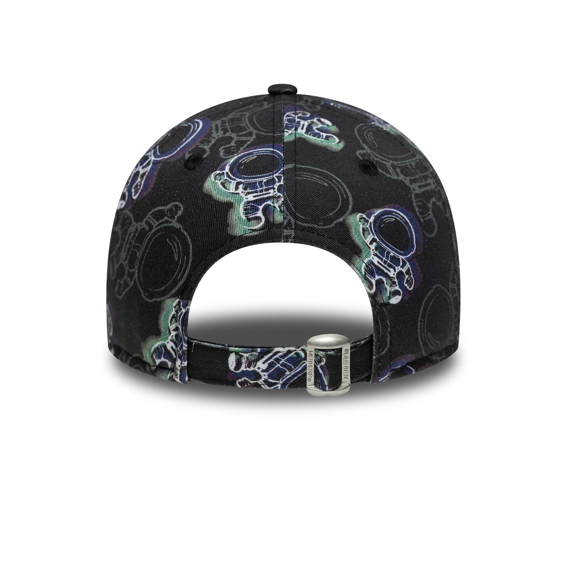 Child New Era Space All Over Print Black 9FORTY Adjustable Cap - Image 4