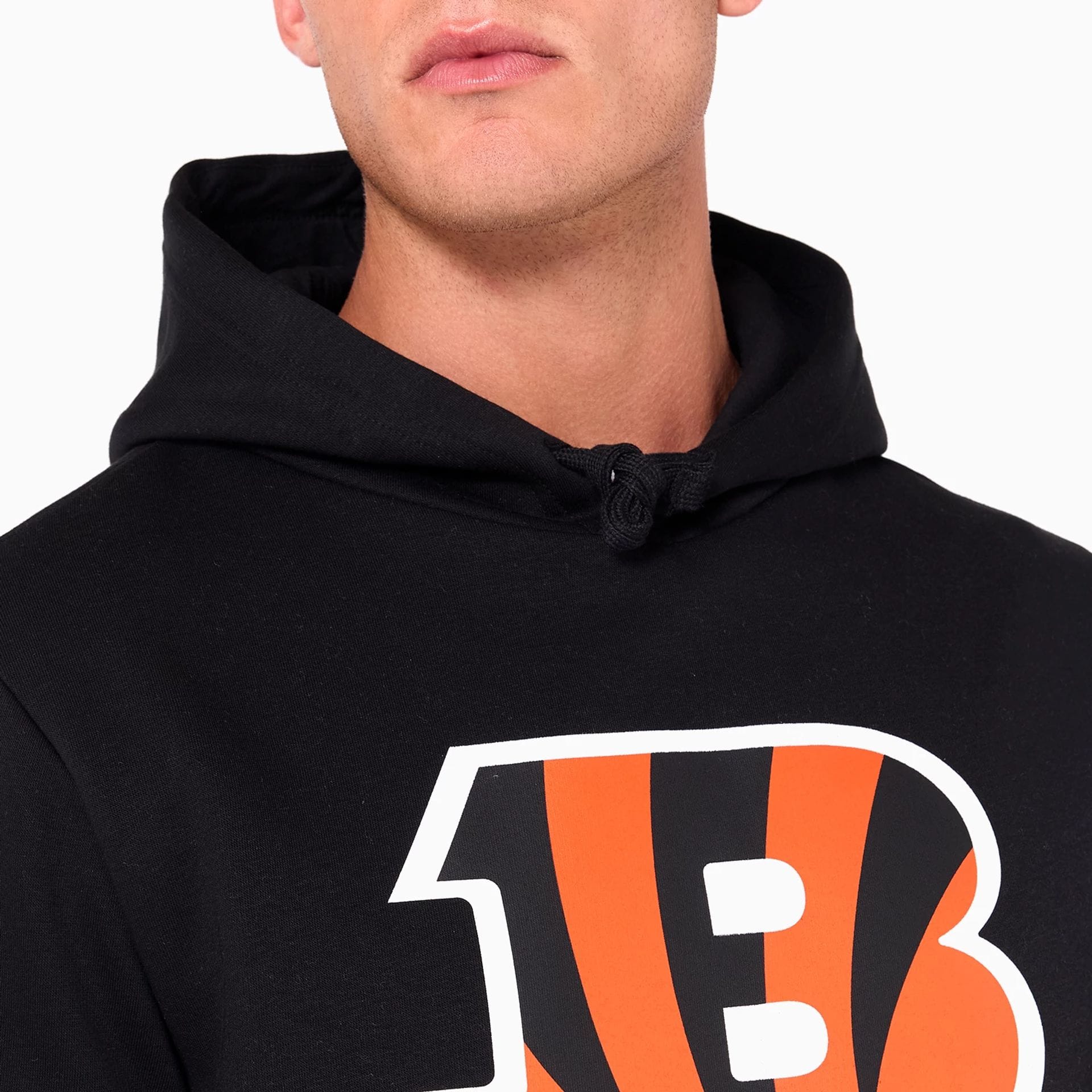 Cincinnati Bengals NFL Black Pullover Hoodie - Image 3
