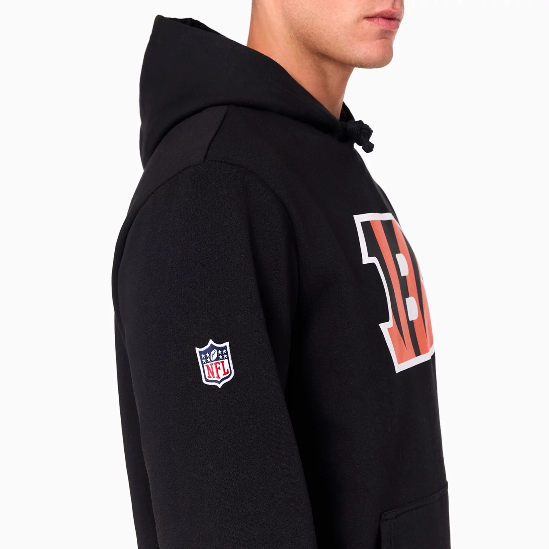 Cincinnati Bengals NFL Black Pullover Hoodie - Image 6