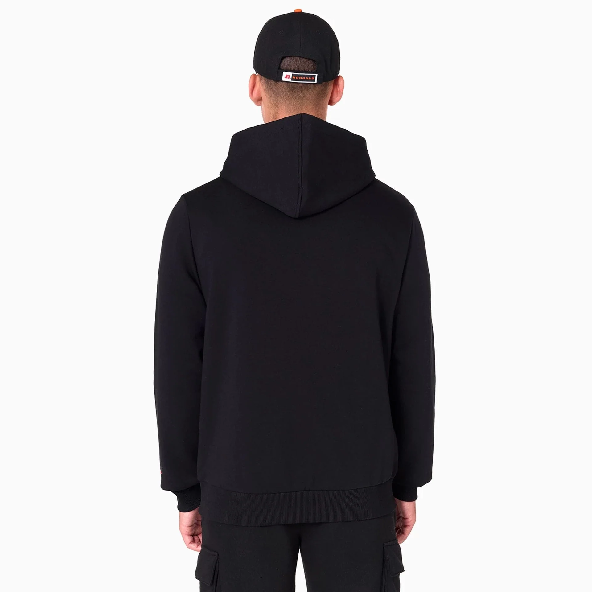 Cincinnati Bengals NFL Black Pullover Hoodie - Image 7
