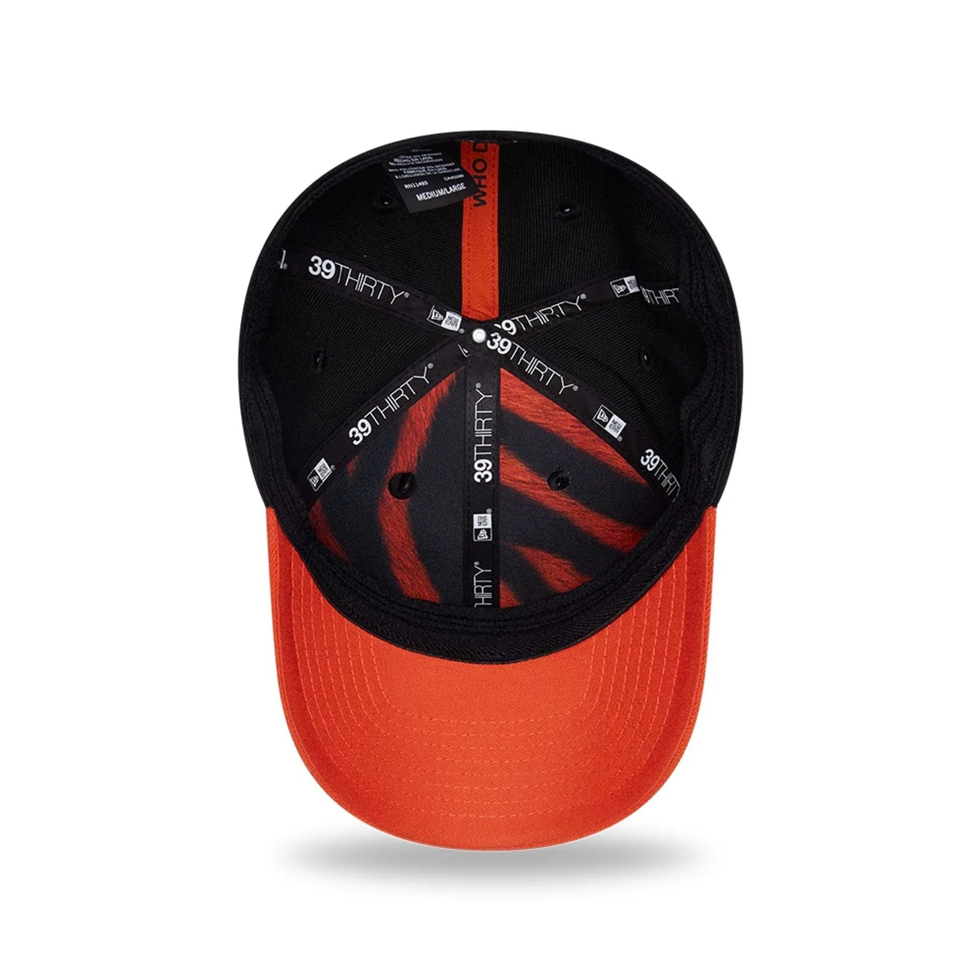 Cincinnati Bengals NFL Draft 2026 Black 39THIRTY M-Crown Stretch Fit Cap - Image 2