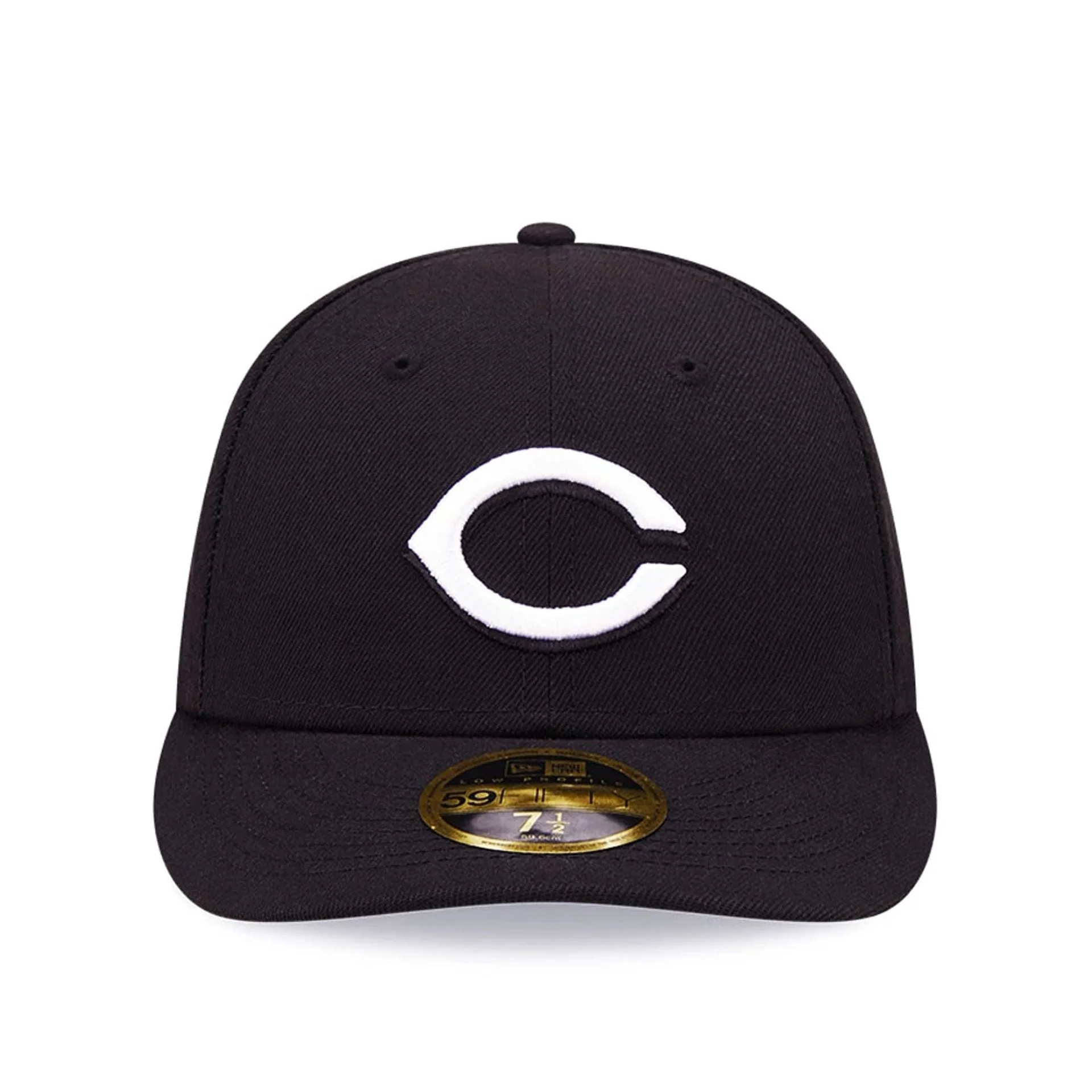 Cincinnati Reds MLB Black Low Profile 59FIFTY Fitted Cap - Image 3