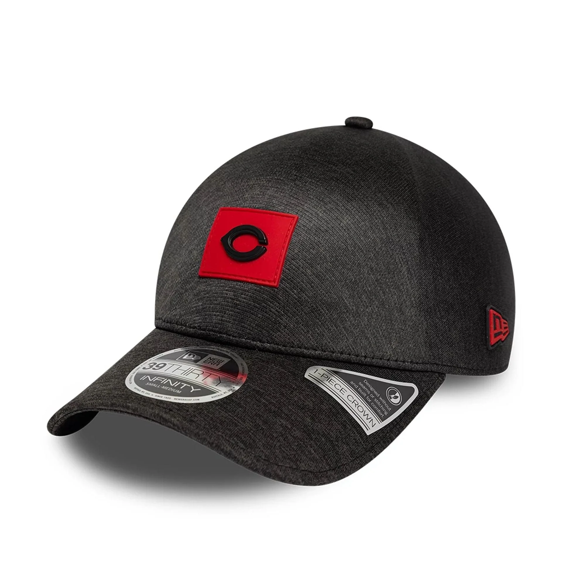 Cincinnati Reds MLB Clubhouse Red 39THIRTY Infinity Stretch Fit Cap - Image 3