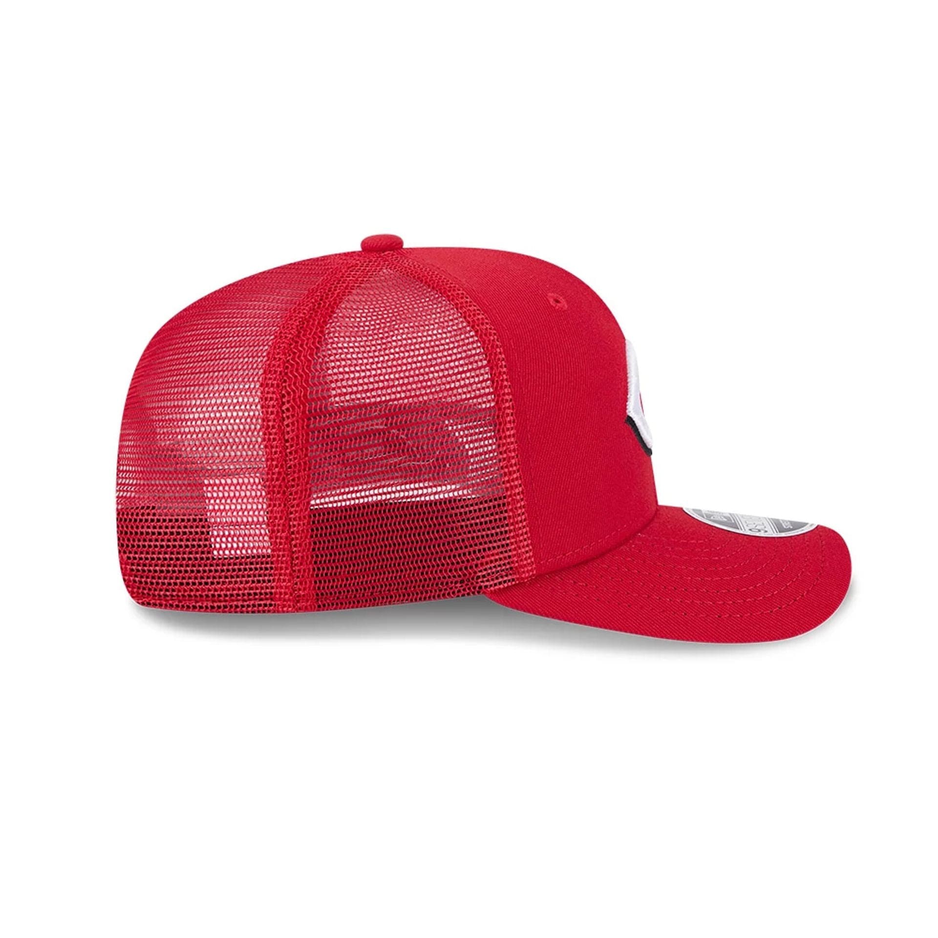 Cincinnati Reds MLB Evergreen Red 9SEVENTY Stretch Snap Adjustable Cap - Image 6