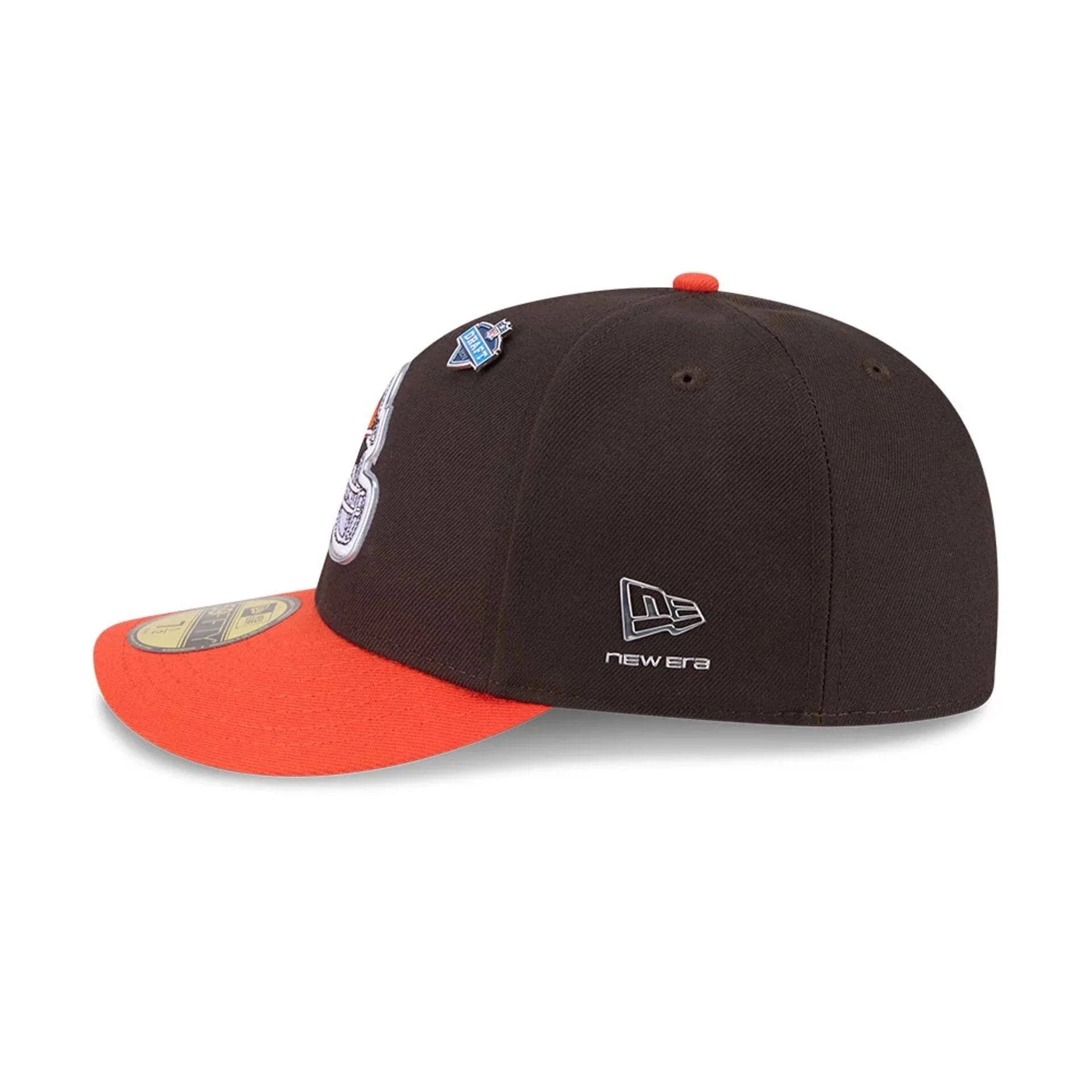 Cleveland Browns NFL Draft 2026 Dark Brown 59FIFTY Fitted Cap - Image 6