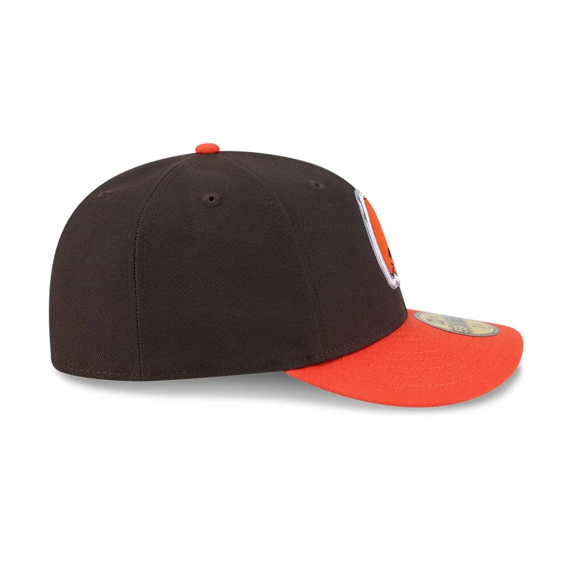 Cleveland Browns NFL Draft 2026 Dark Brown 59FIFTY Fitted Cap - Image 7