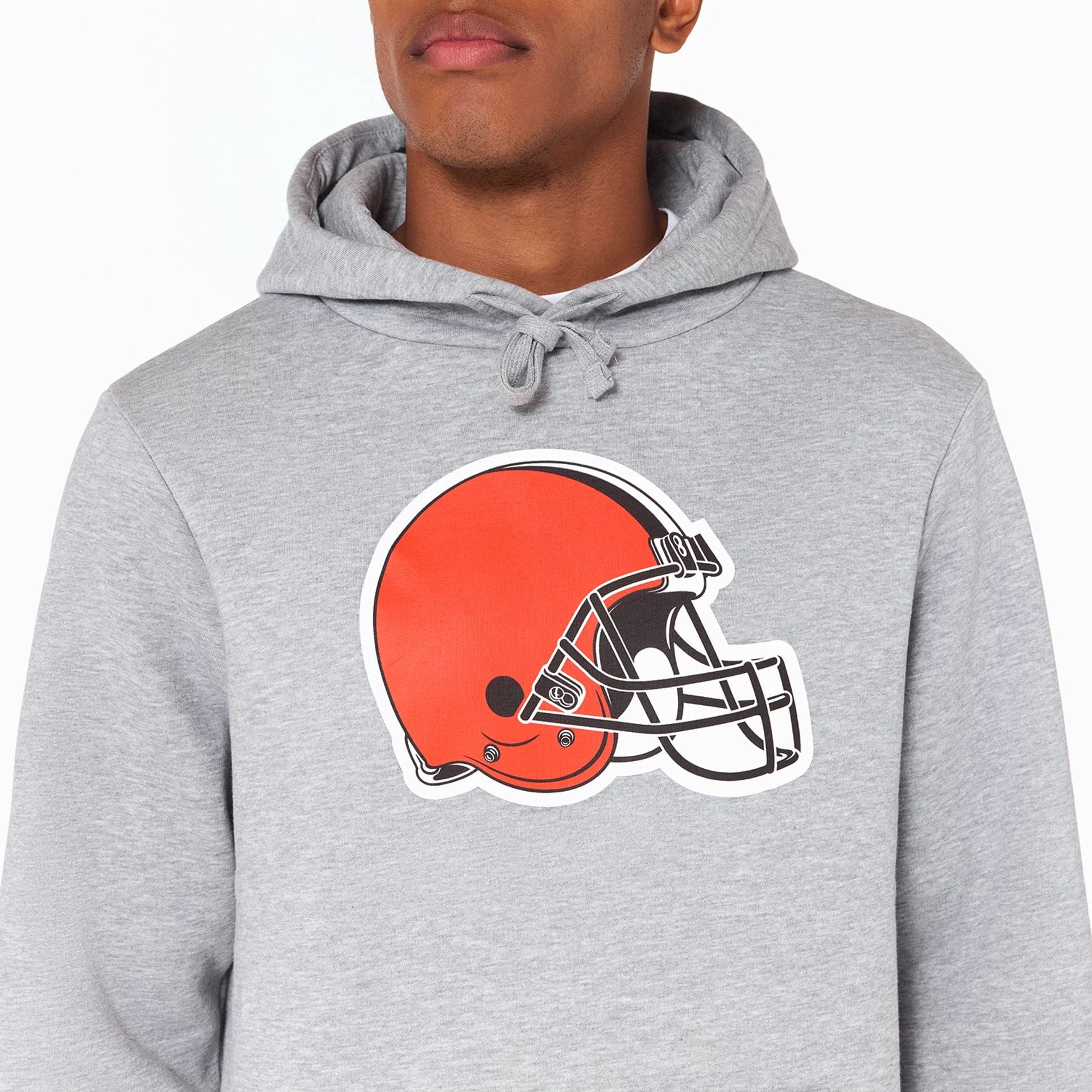 Cleveland Browns NFL Grey Pullover Hoodie - Image 2