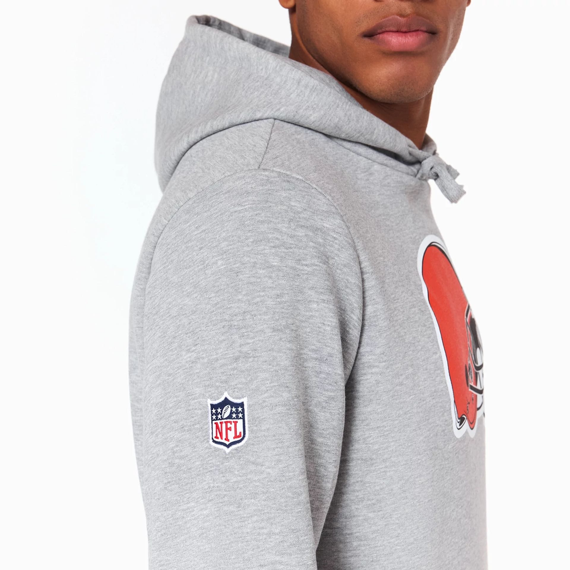 Cleveland Browns NFL Grey Pullover Hoodie - Image 6
