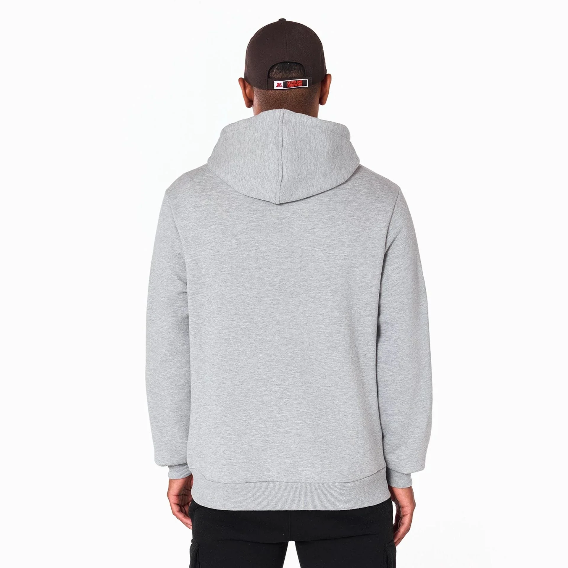 Cleveland Browns NFL Grey Pullover Hoodie - Image 7
