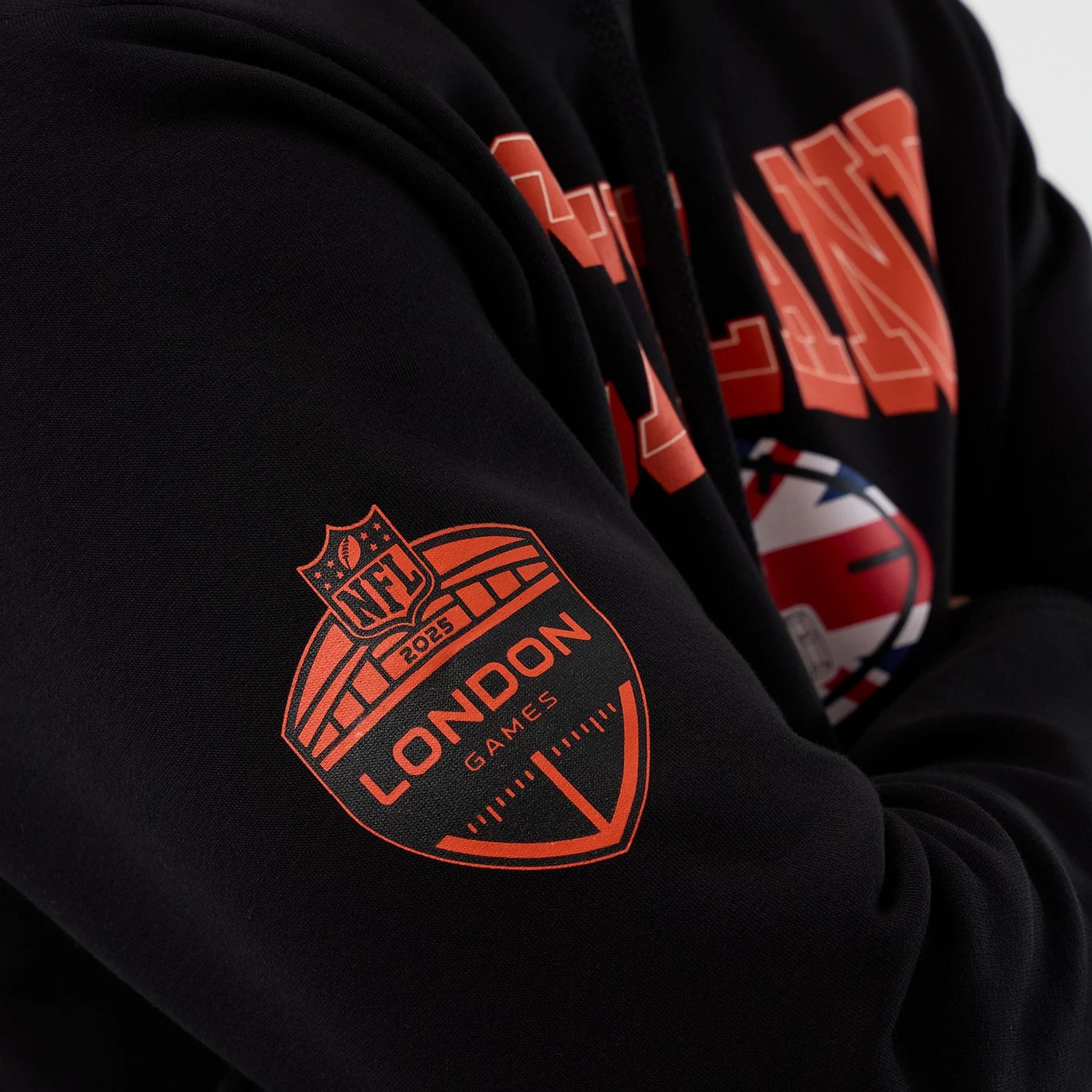Cleveland Browns NFL International Series Games Black Pullover Hoodie - Image 4