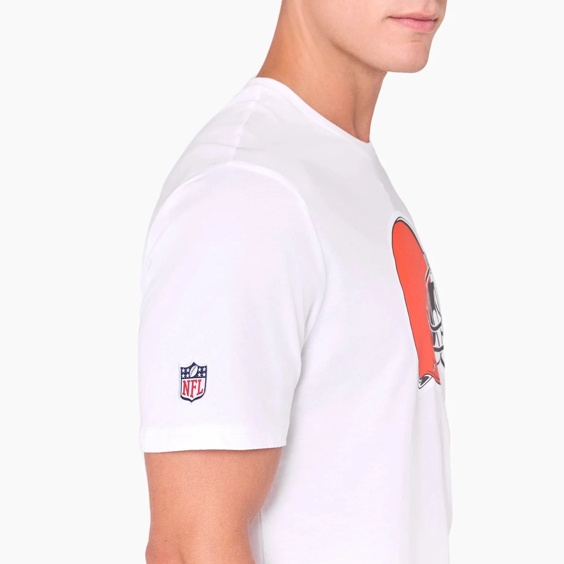 Cleveland Browns NFL White T-Shirt - Image 3