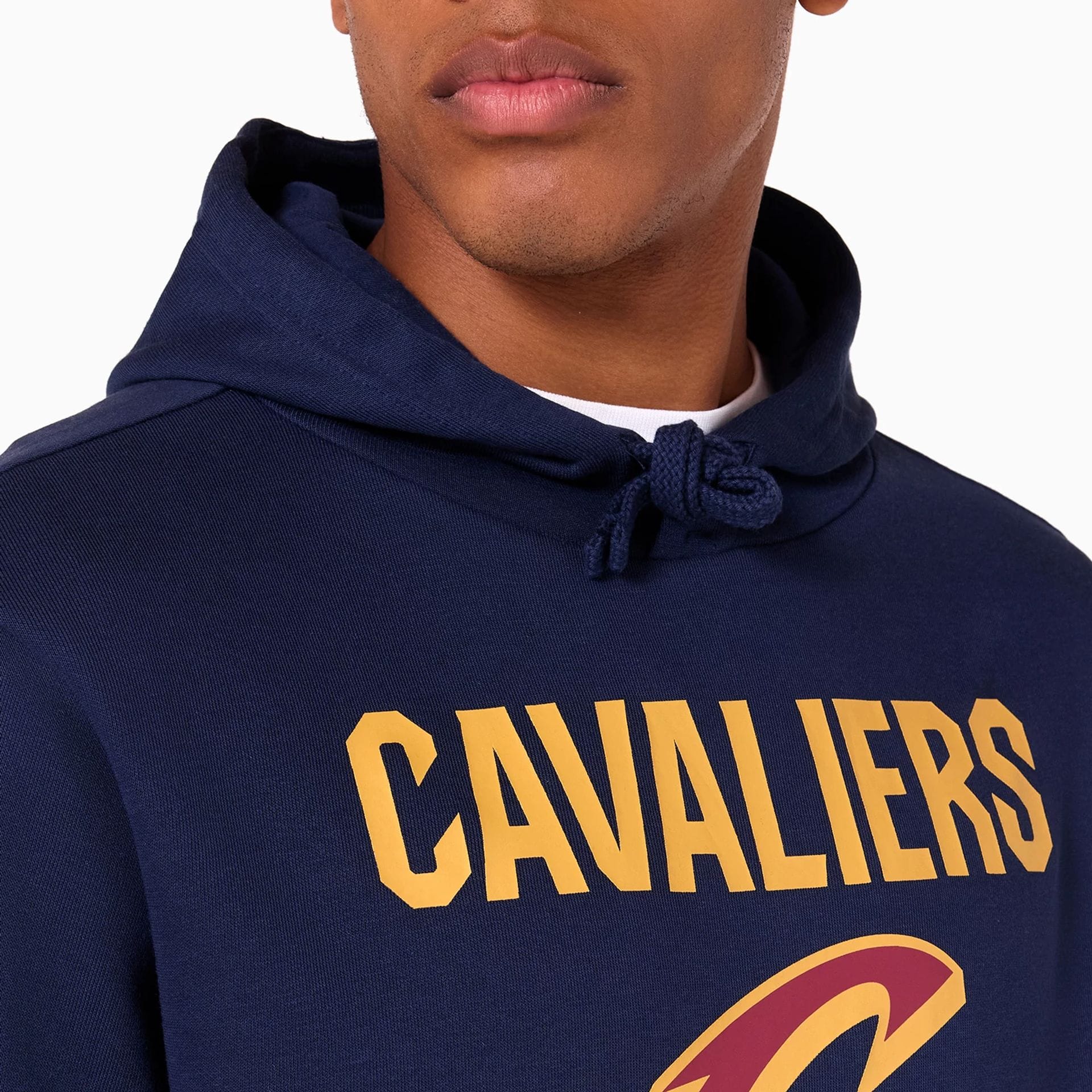 Cleveland Cavaliers NBA Navy Pullover Hoodie - Image 2