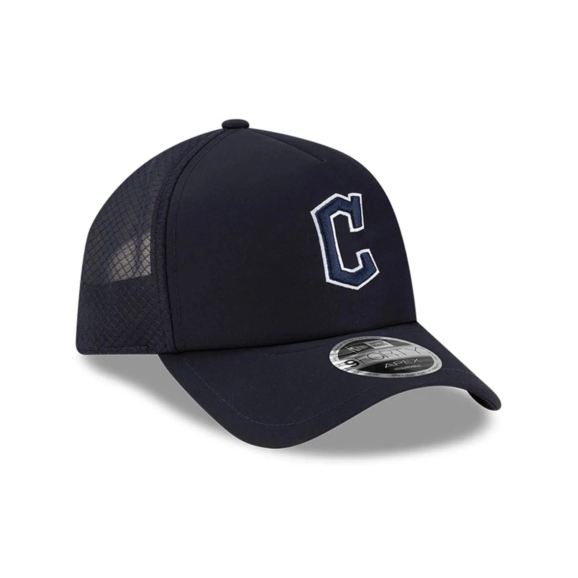 Cleveland Guardians MLB Batting Practice 2026 Navy 9FORTY Apex Adjustable Cap - Image 3