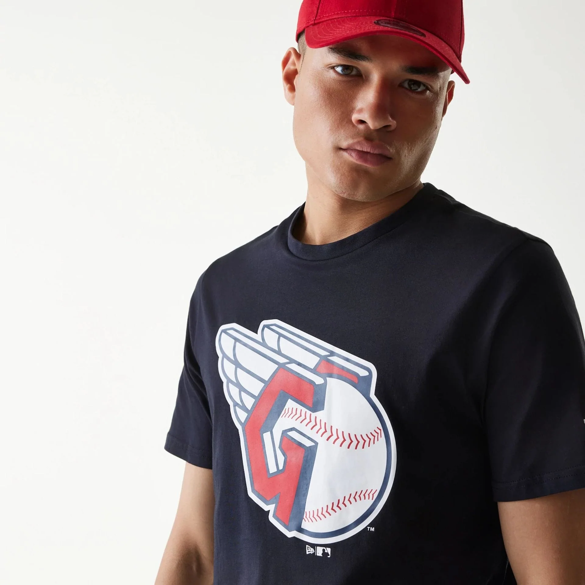 Cleveland Guardians MLB Regular Navy T-Shirt - Image 2
