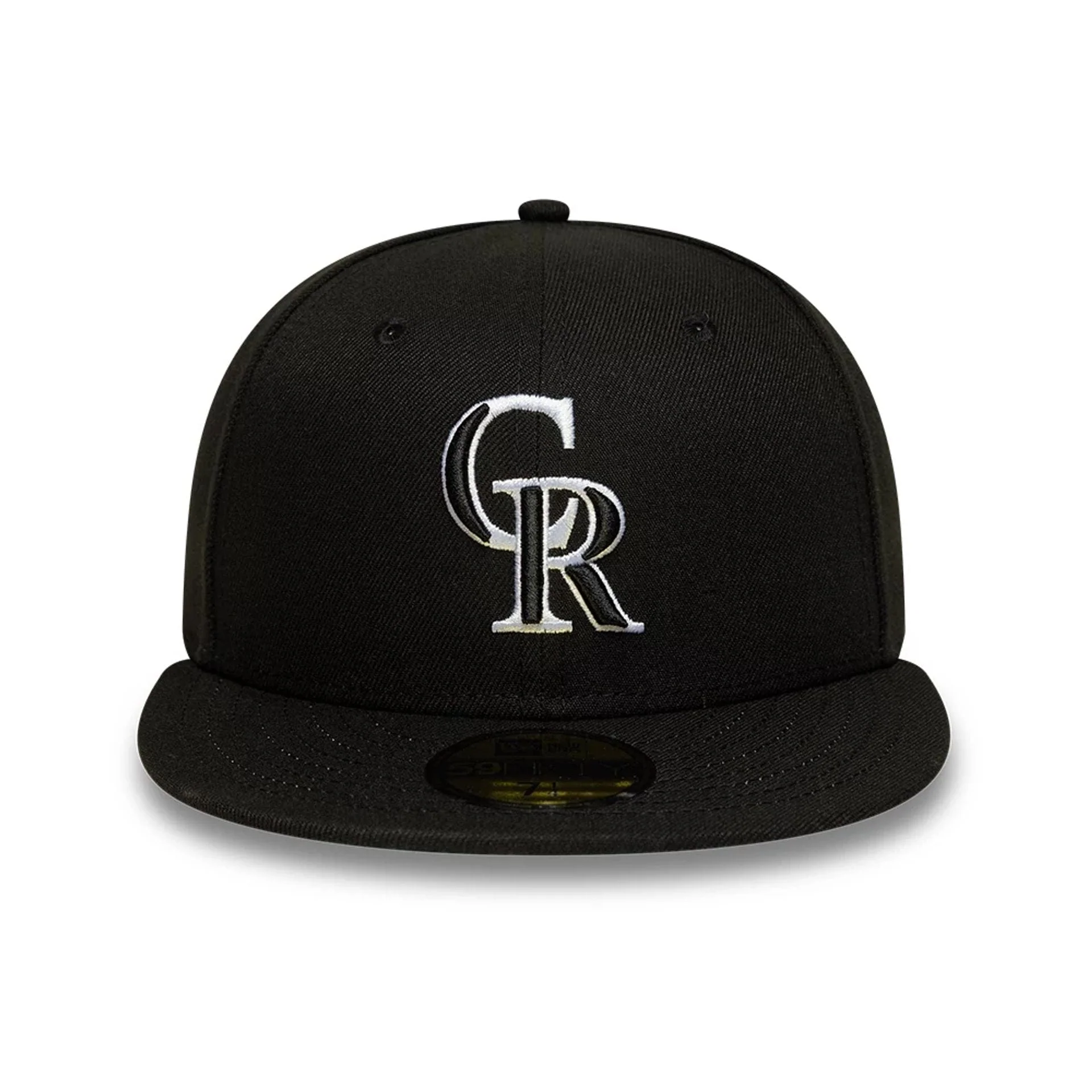 Colorado Rockies MLB Black 59FIFTY Fitted Cap - Image 3
