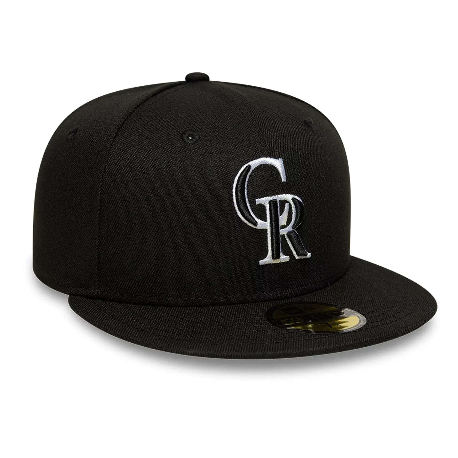 Colorado Rockies MLB Black 59FIFTY Fitted Cap - Image 4