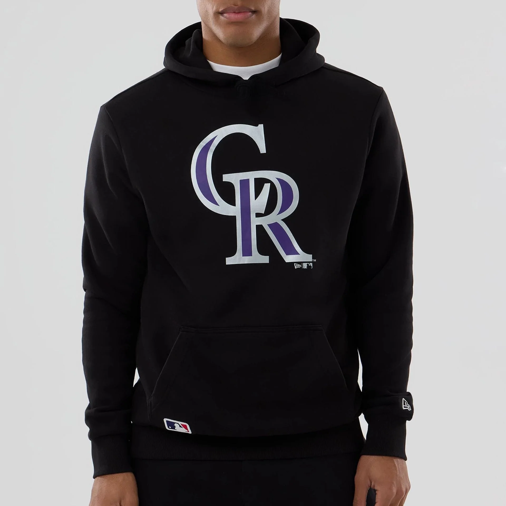 Colorado Rockies MLB Black Pullover Hoodie - Image 3