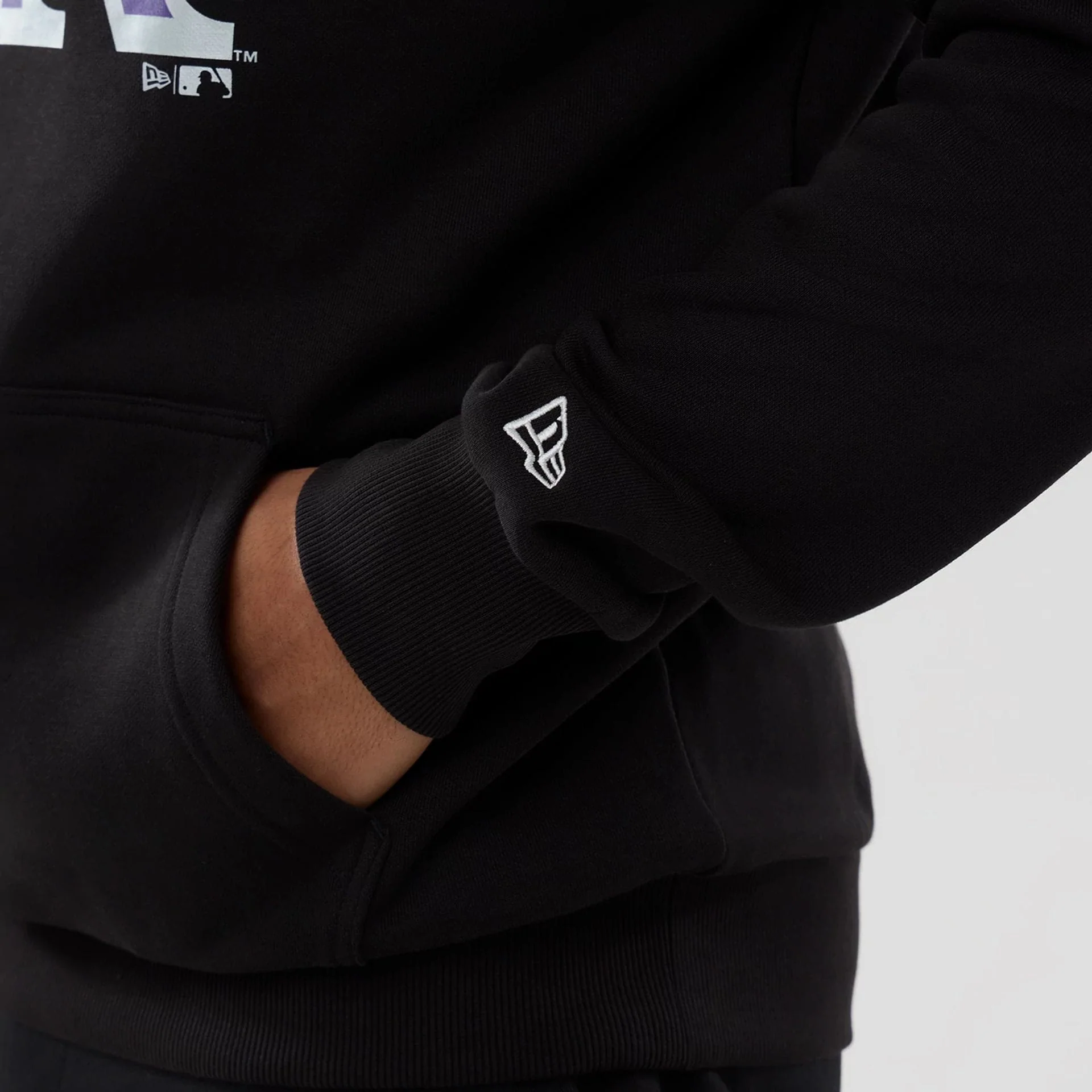 Colorado Rockies MLB Black Pullover Hoodie - Image 5