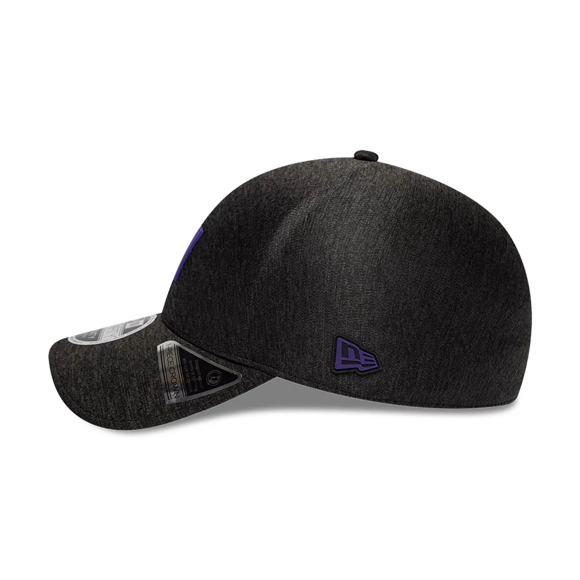 Colorado Rockies MLB Clubhouse Black 39THIRTY Infinity Stretch Fit Cap - Image 5
