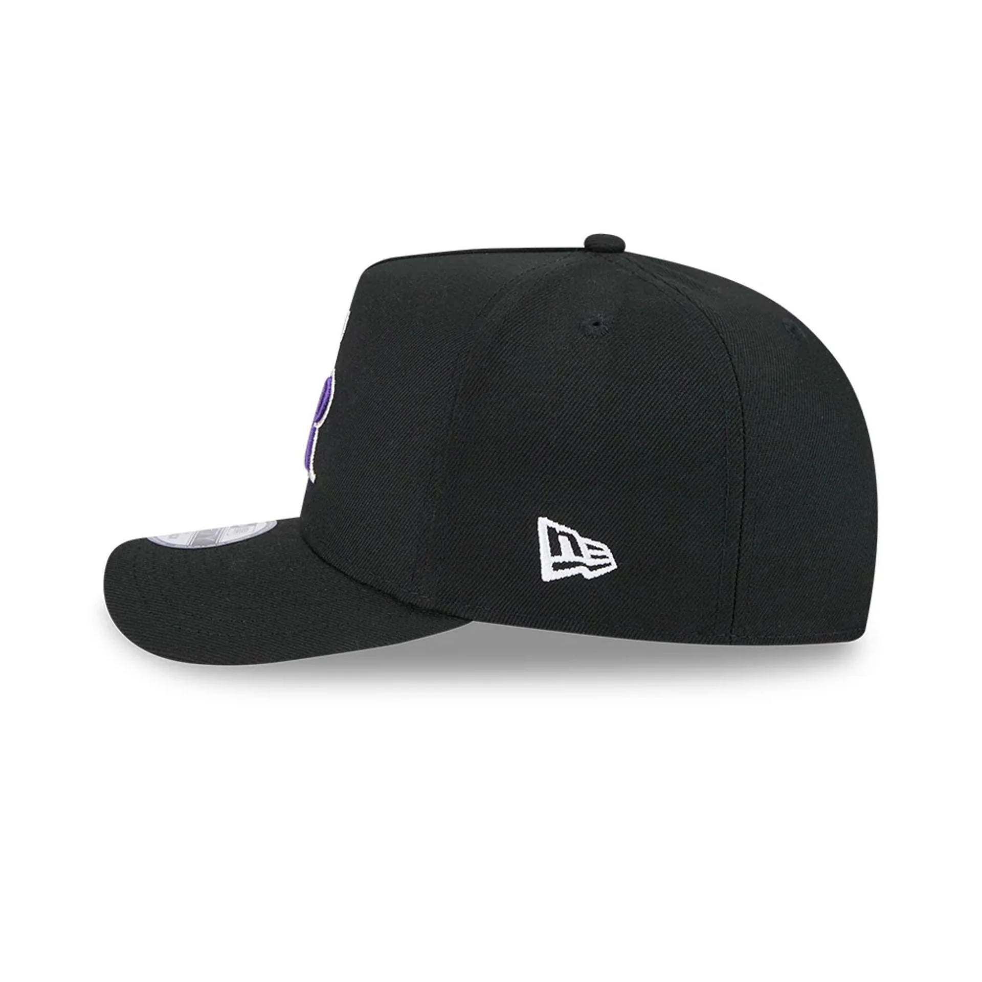 Colorado Rockies MLB Evergreen Black 9FIFTY A-Frame Snapback Adjustable Cap - Image 6