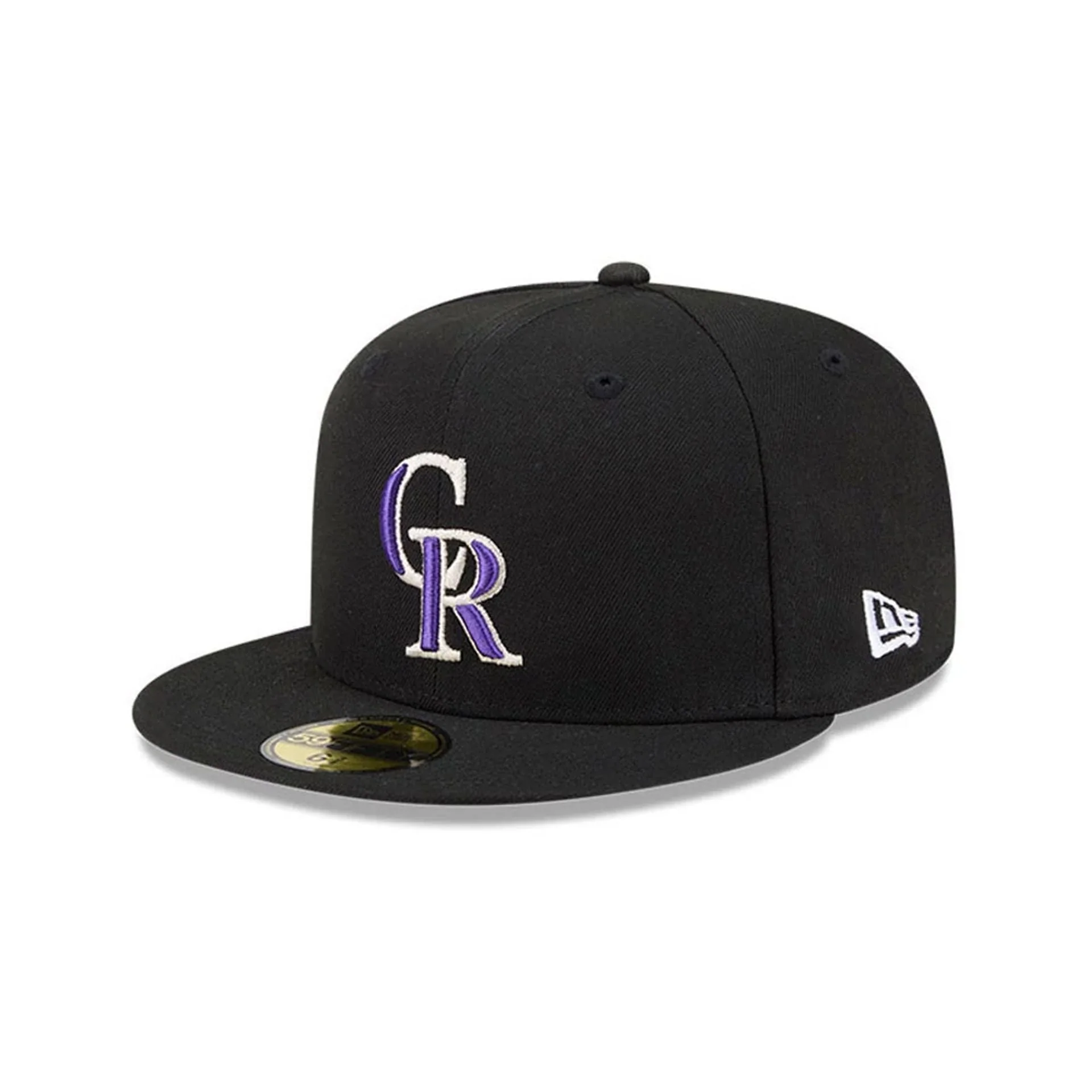 Colorado Rockies MLB Hidden Hit Black 59FIFTY Fitted Cap - Image 4