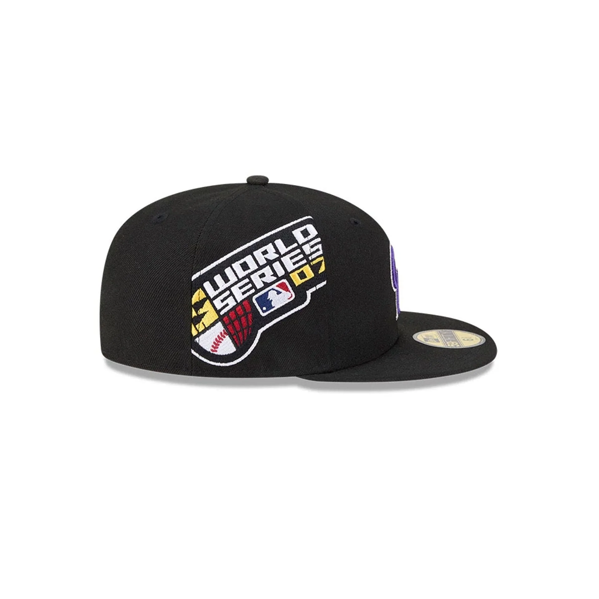 Colorado Rockies MLB Hidden Hit Black 59FIFTY Fitted Cap - Image 5