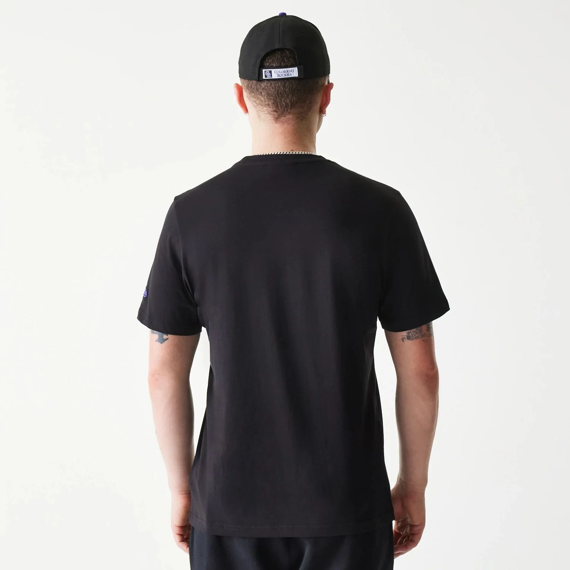 Colorado Rockies MLB Regular Black T-Shirt - Image 2