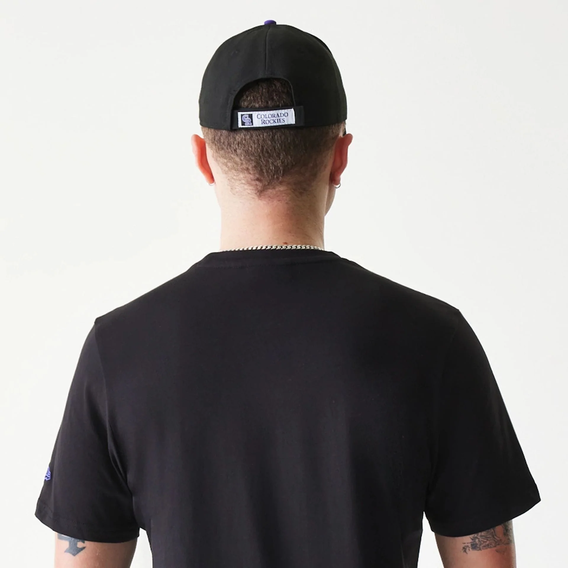 Colorado Rockies MLB Regular Black T-Shirt - Image 6