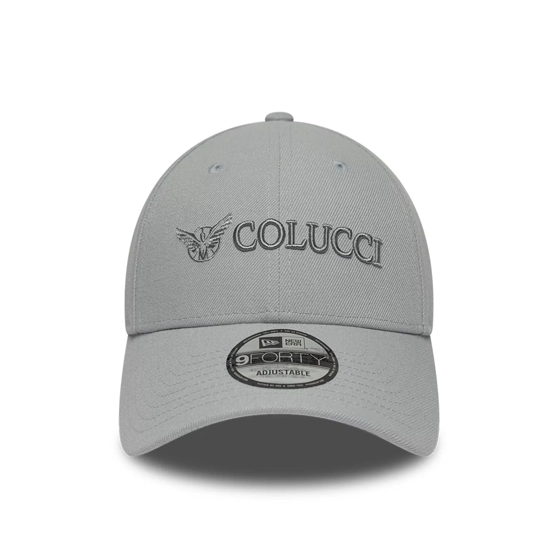 Colucci X New Era Grey 9FORTY Adjustable Cap - Image 2