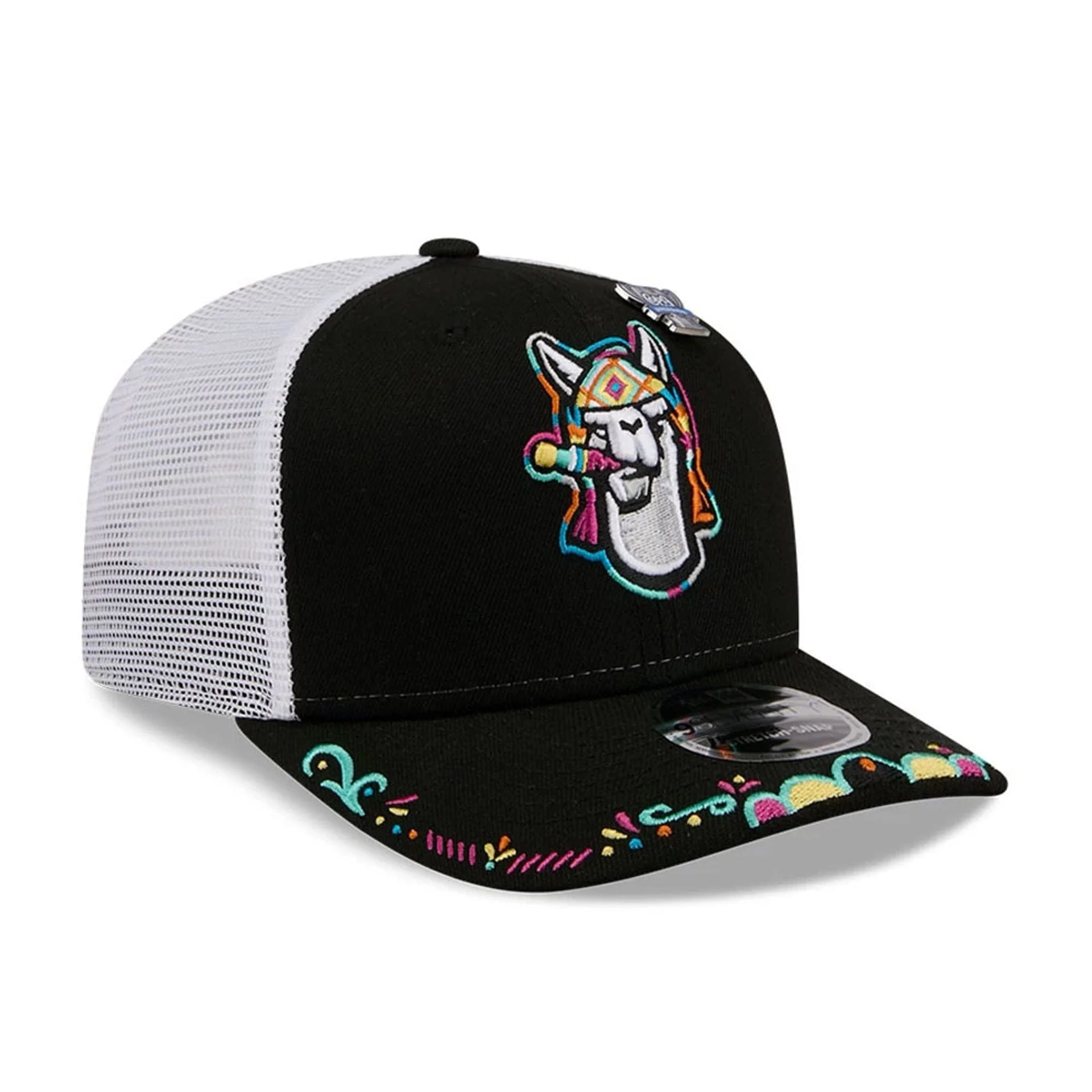 Crawdads MiLB La Copa 2026 Black 9SEVENTY Stretch Snap Adjustable Cap - Image 4