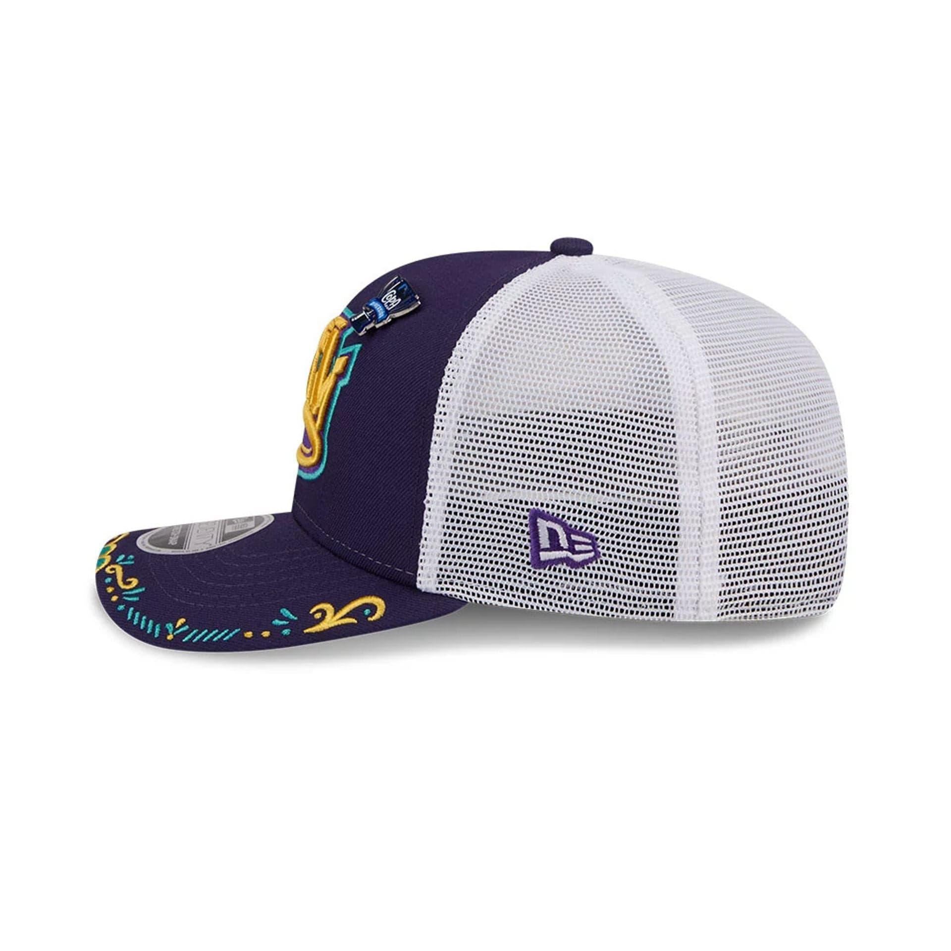 Cyclones MiLB La Copa 2026 Purple 9SEVENTY Stretch Snap Adjustable Cap - Image 5