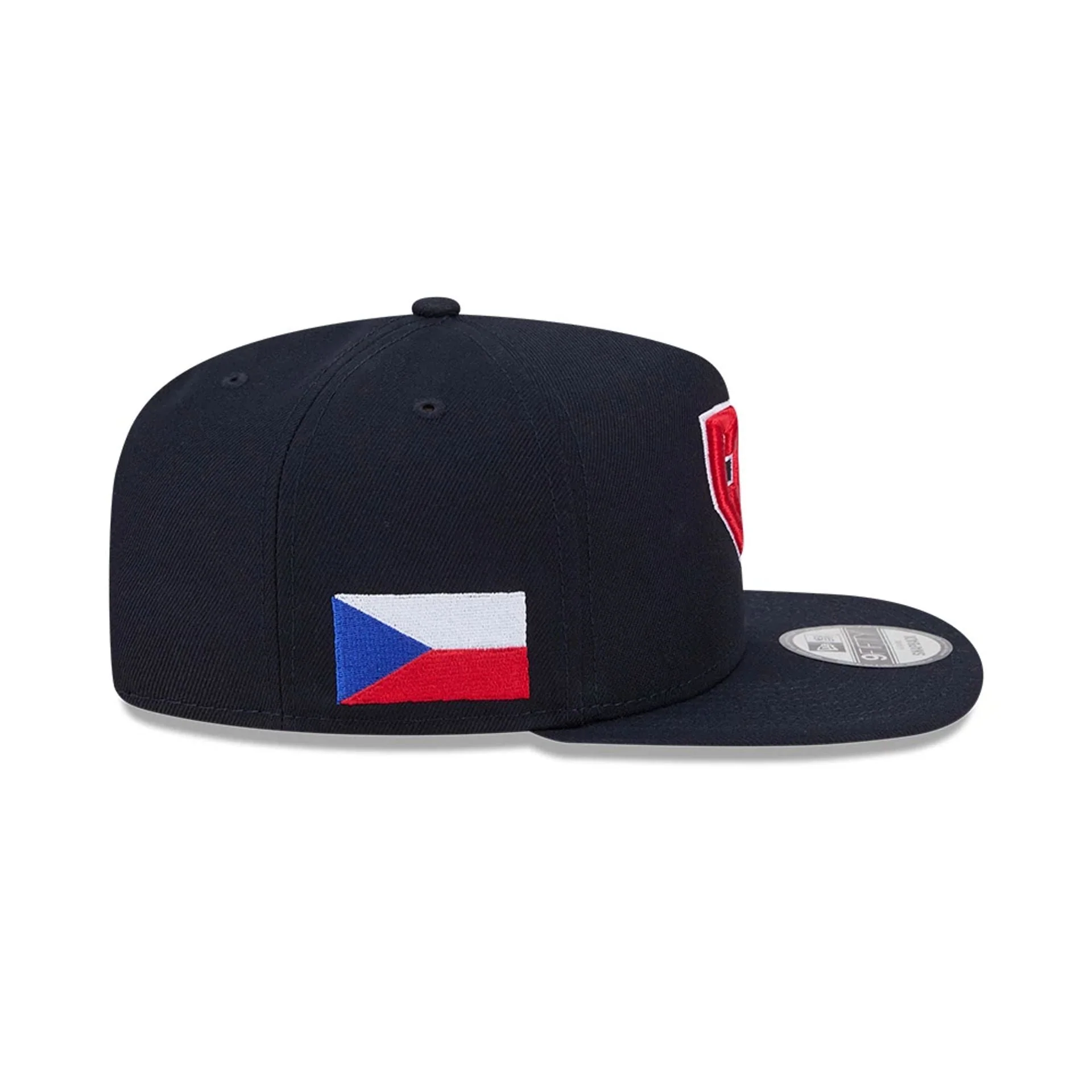 Czechia MLB World Baseball Classic 2026 Navy 9FIFTY A-Frame Snapback Adjustable Cap - Image 5