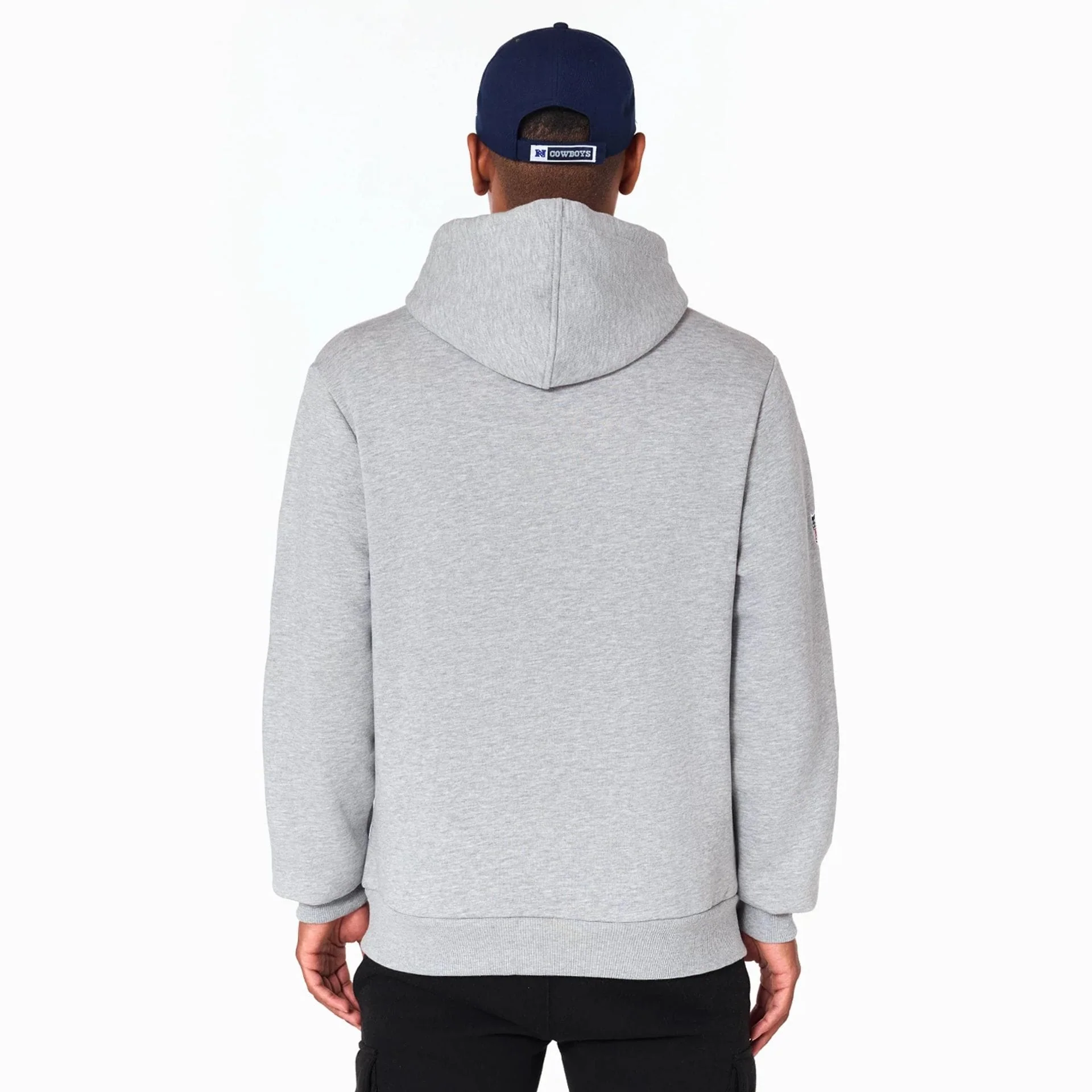 Dallas Cowboys NFL Grey Pullover Hoodie - Image 7