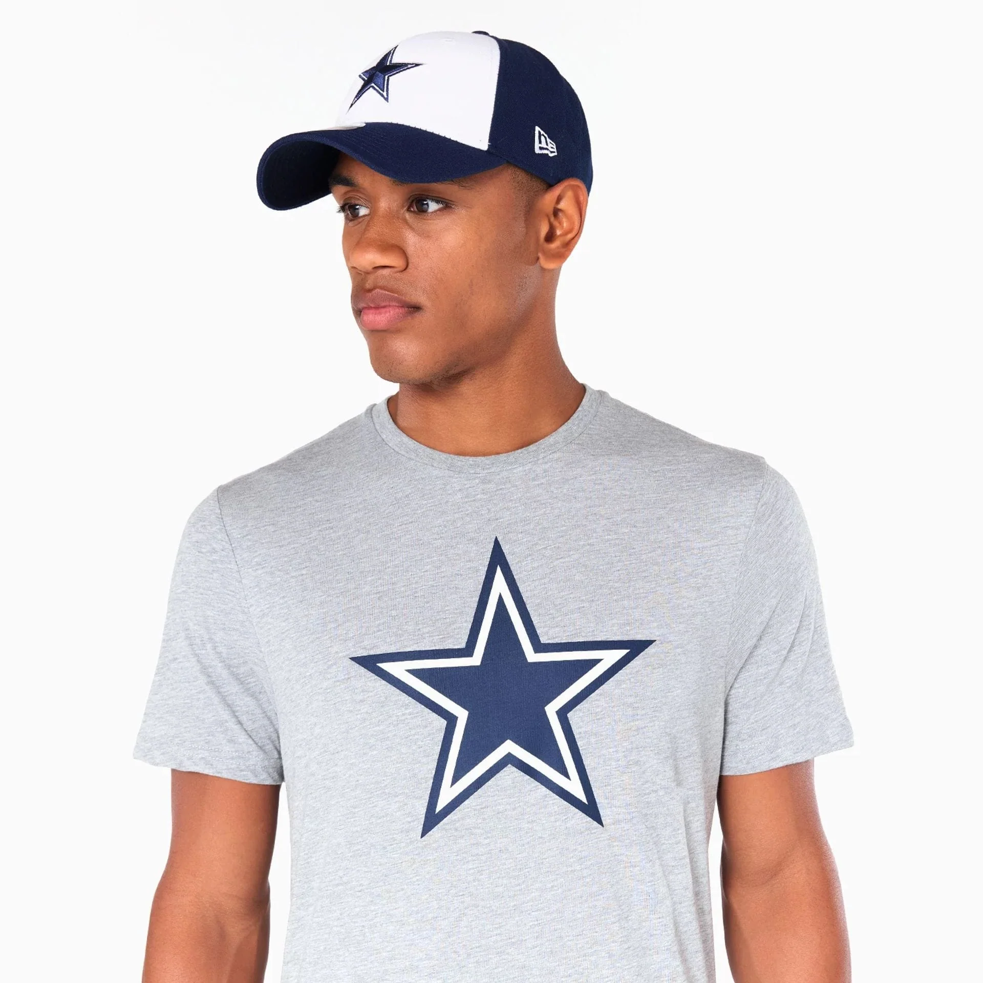 Dallas Cowboys NFL Grey T-Shirt - Image 5