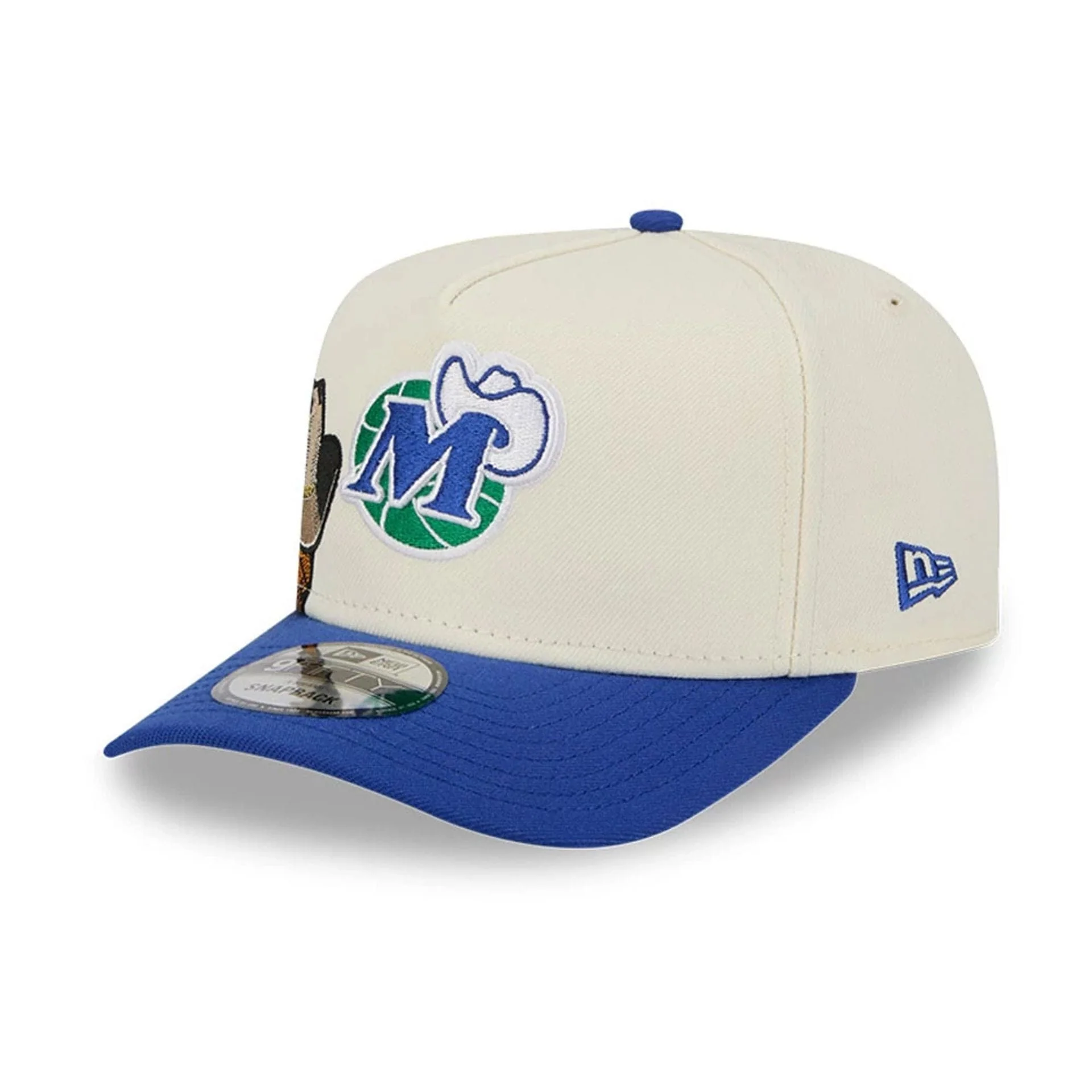 Dallas Mavericks NBA Blue 9FIFTY A-Frame Snapback Adjustable Cap - Image 4