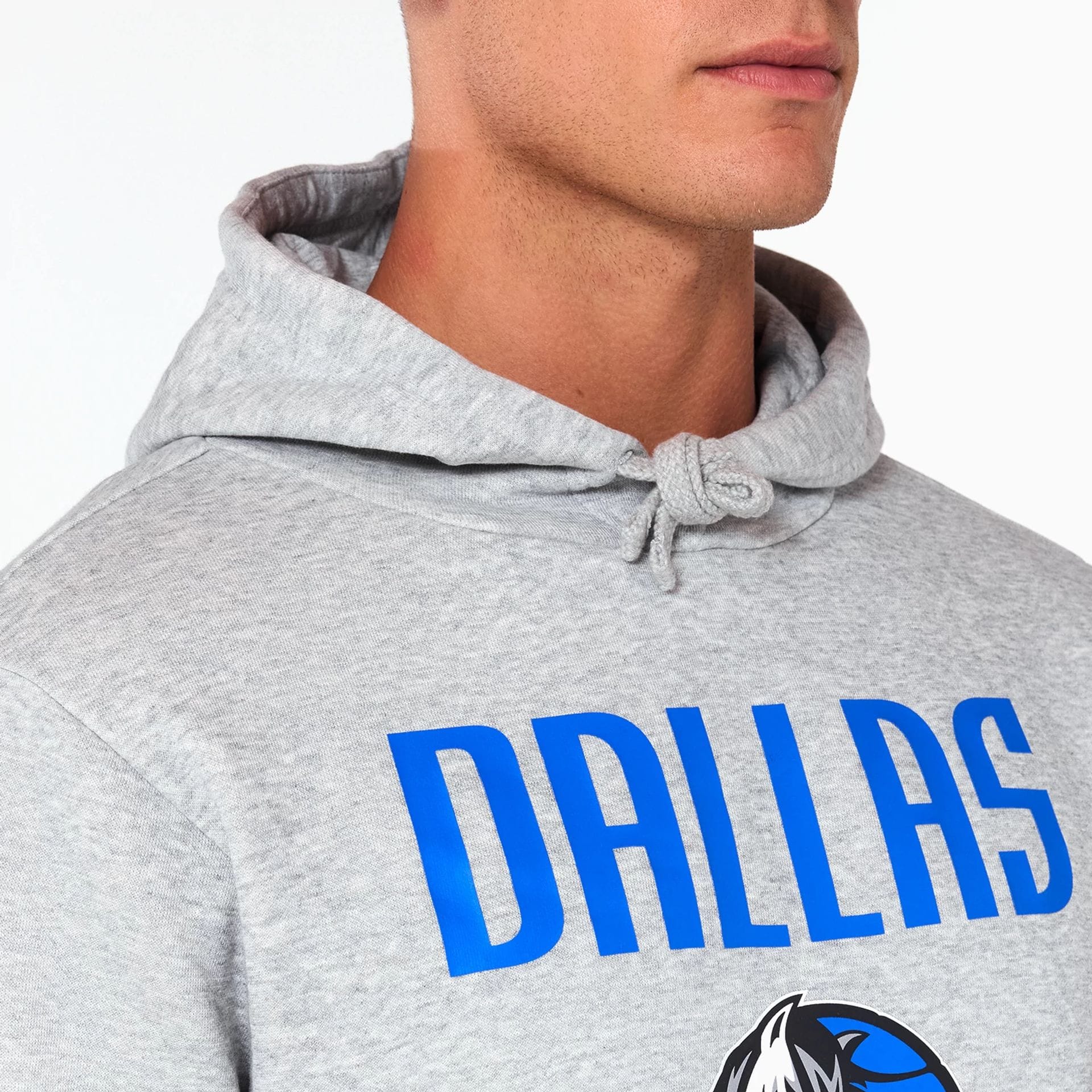 Dallas Mavericks NBA Grey Pullover Hoodie - Image 5