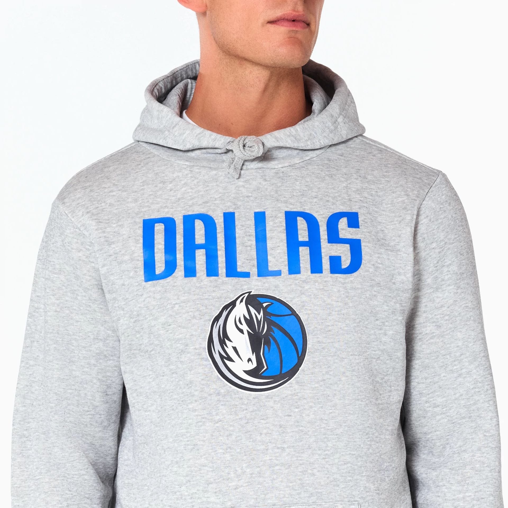 Dallas Mavericks NBA Grey Pullover Hoodie - Image 6